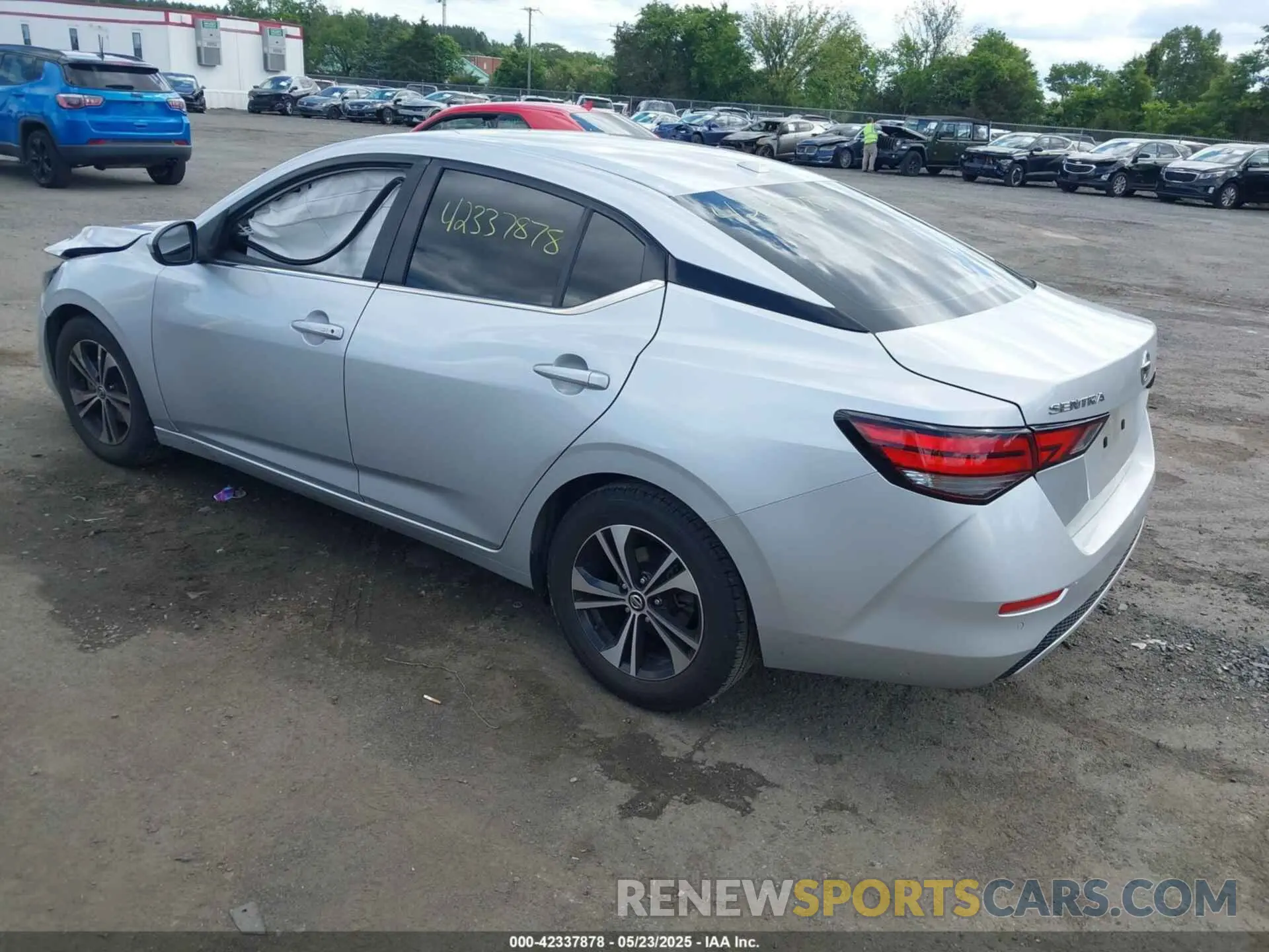 3 Photograph of a damaged car 3N1AB8CV4MY293551 NISSAN SENTRA 2021
