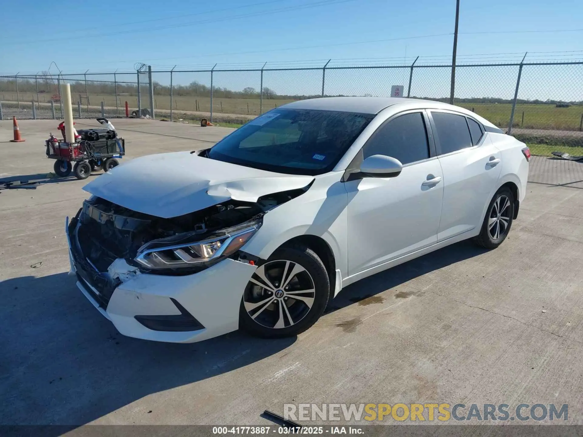 2 Фотография поврежденного автомобиля 3N1AB8CV4MY298457 NISSAN SENTRA 2021