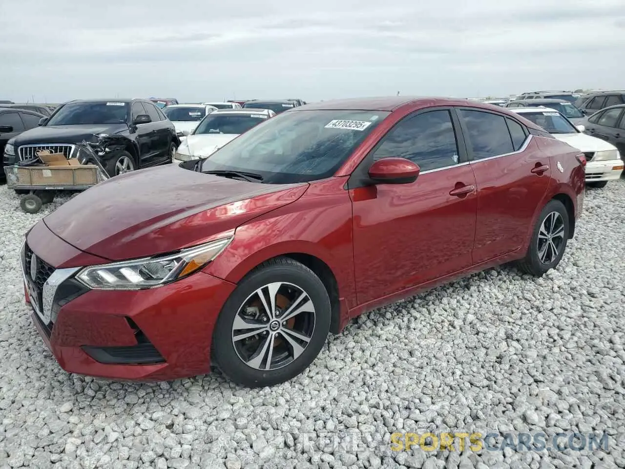 1 Фотография поврежденного автомобиля 3N1AB8CV4MY300319 NISSAN SENTRA 2021