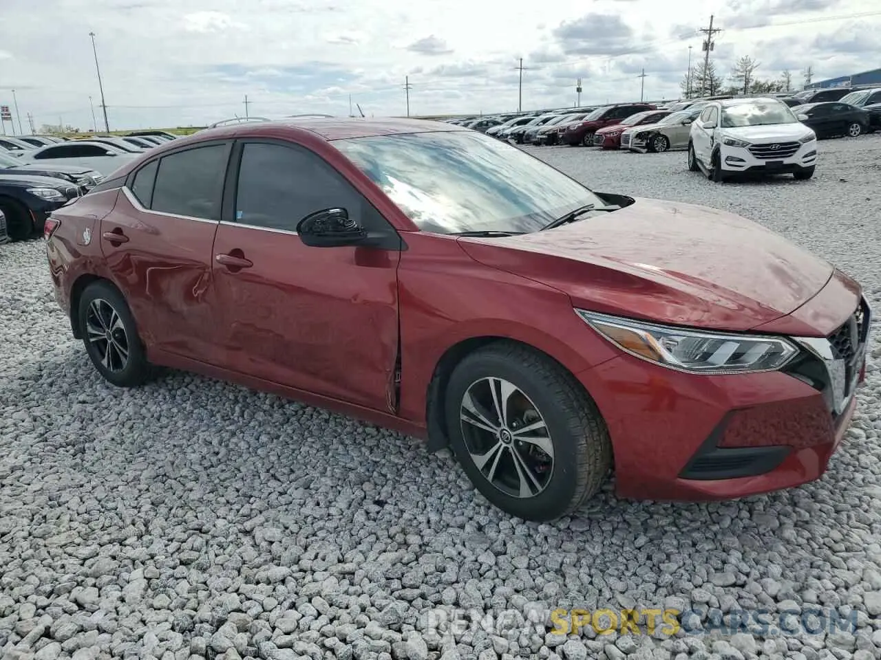 4 Фотография поврежденного автомобиля 3N1AB8CV4MY300319 NISSAN SENTRA 2021
