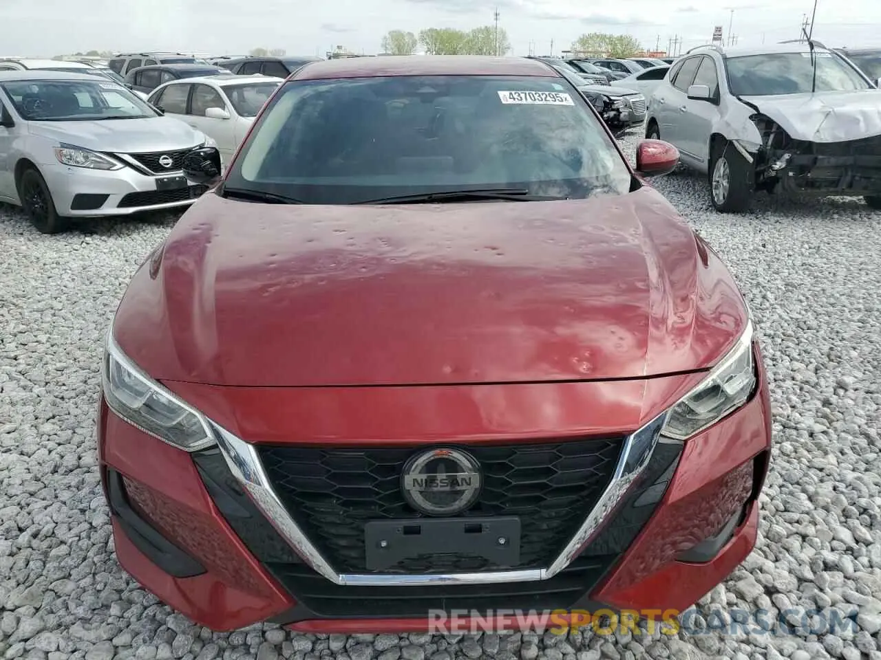 5 Фотография поврежденного автомобиля 3N1AB8CV4MY300319 NISSAN SENTRA 2021
