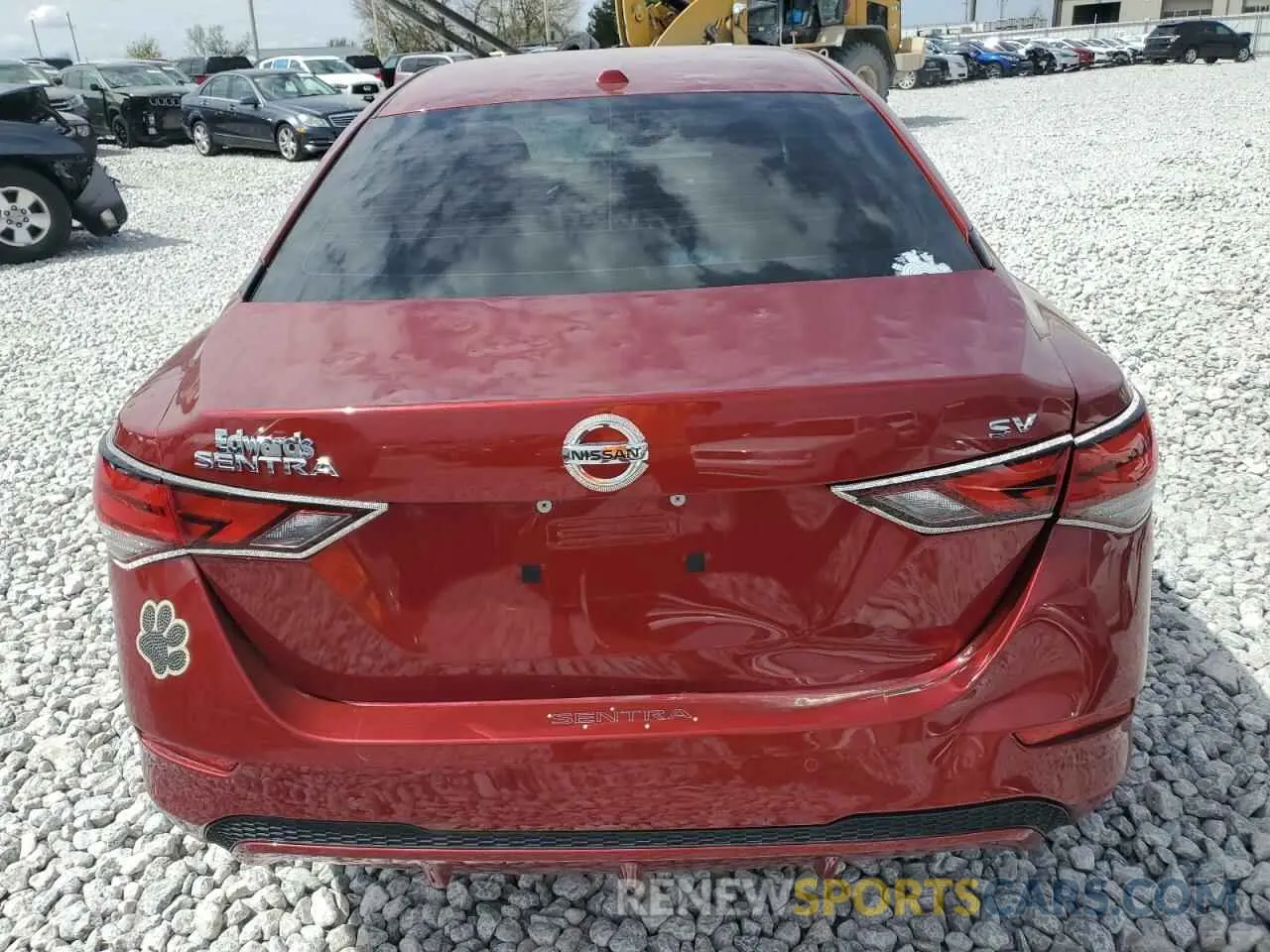 6 Фотография поврежденного автомобиля 3N1AB8CV4MY300319 NISSAN SENTRA 2021