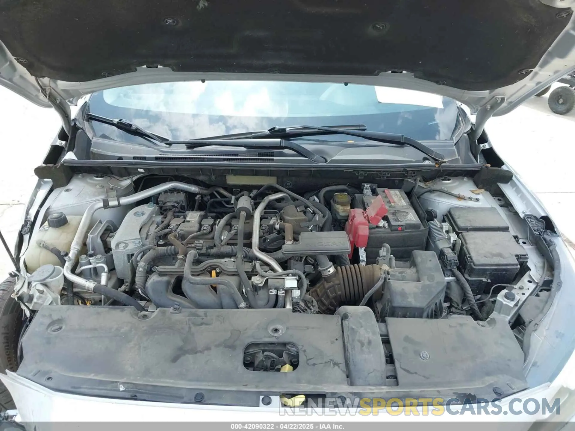 10 Photograph of a damaged car 3N1AB8CV4MY305942 NISSAN SENTRA 2021