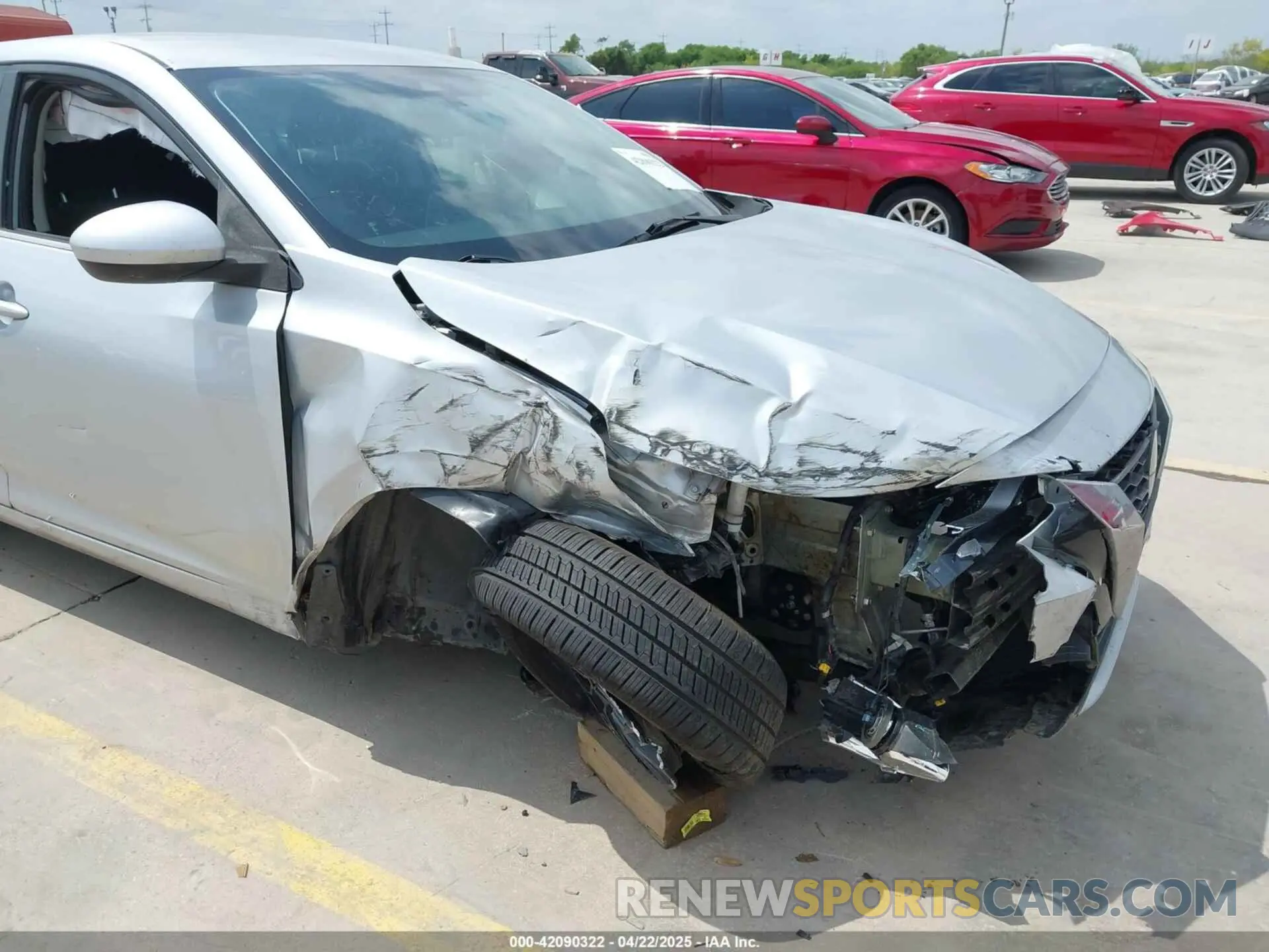 6 Photograph of a damaged car 3N1AB8CV4MY305942 NISSAN SENTRA 2021