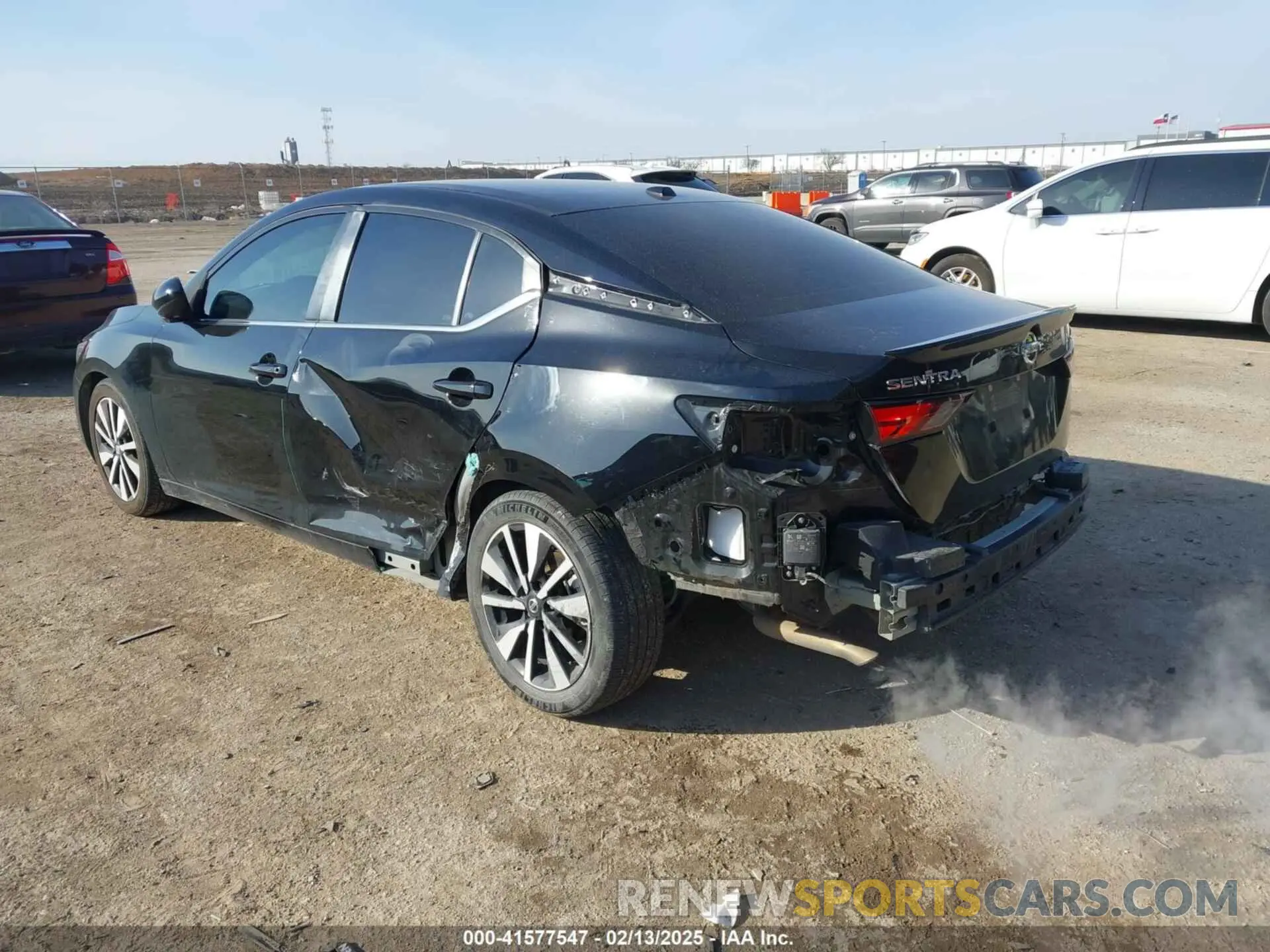 3 Photograph of a damaged car 3N1AB8CV4MY317346 NISSAN SENTRA 2021