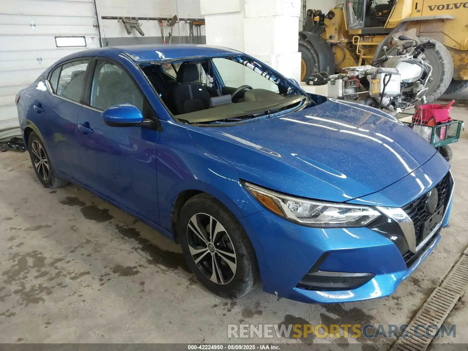 1 Photograph of a damaged car 3N1AB8CV4MY318898 NISSAN SENTRA 2021