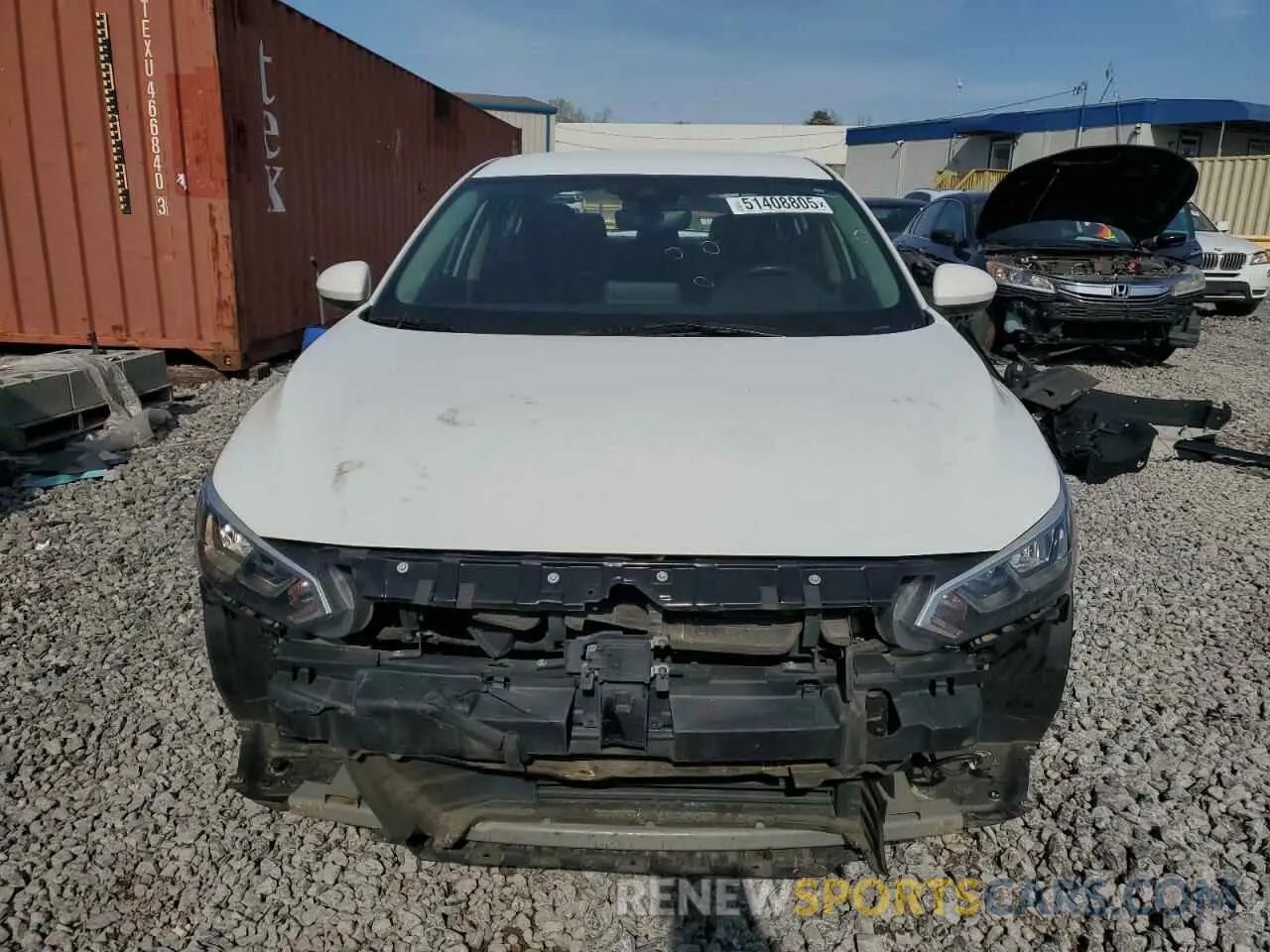 5 Photograph of a damaged car 3N1AB8CV5MY206529 NISSAN SENTRA 2021