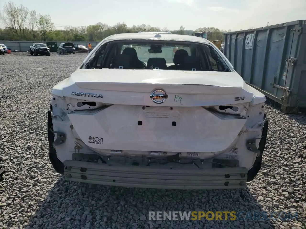 6 Photograph of a damaged car 3N1AB8CV5MY206529 NISSAN SENTRA 2021