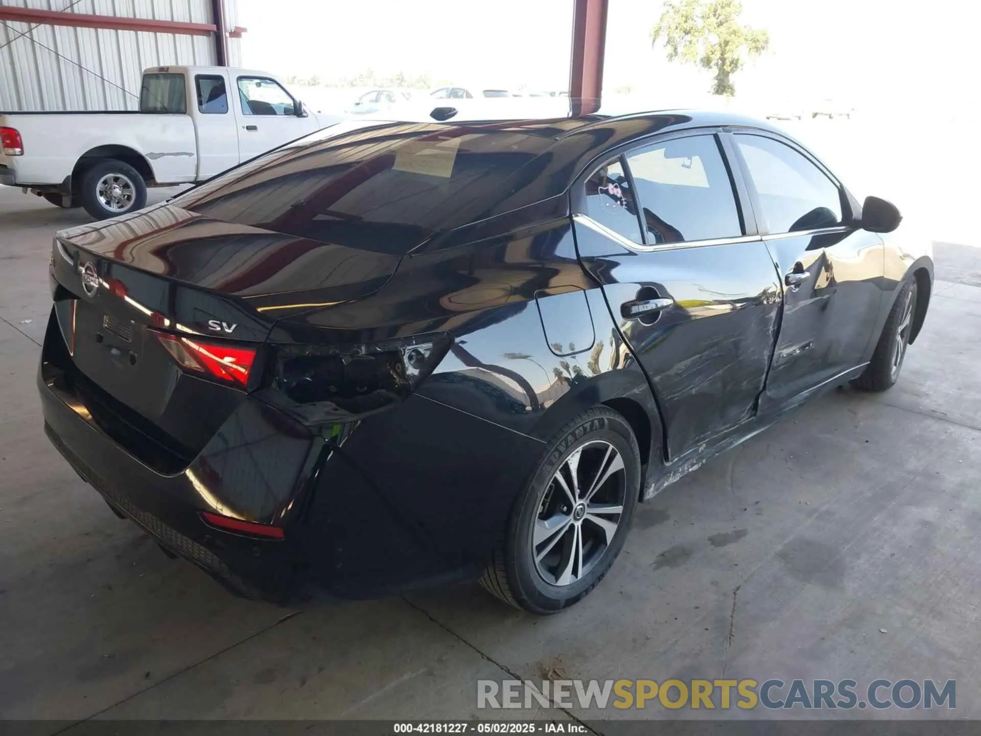 4 Photograph of a damaged car 3N1AB8CV5MY209642 NISSAN SENTRA 2021