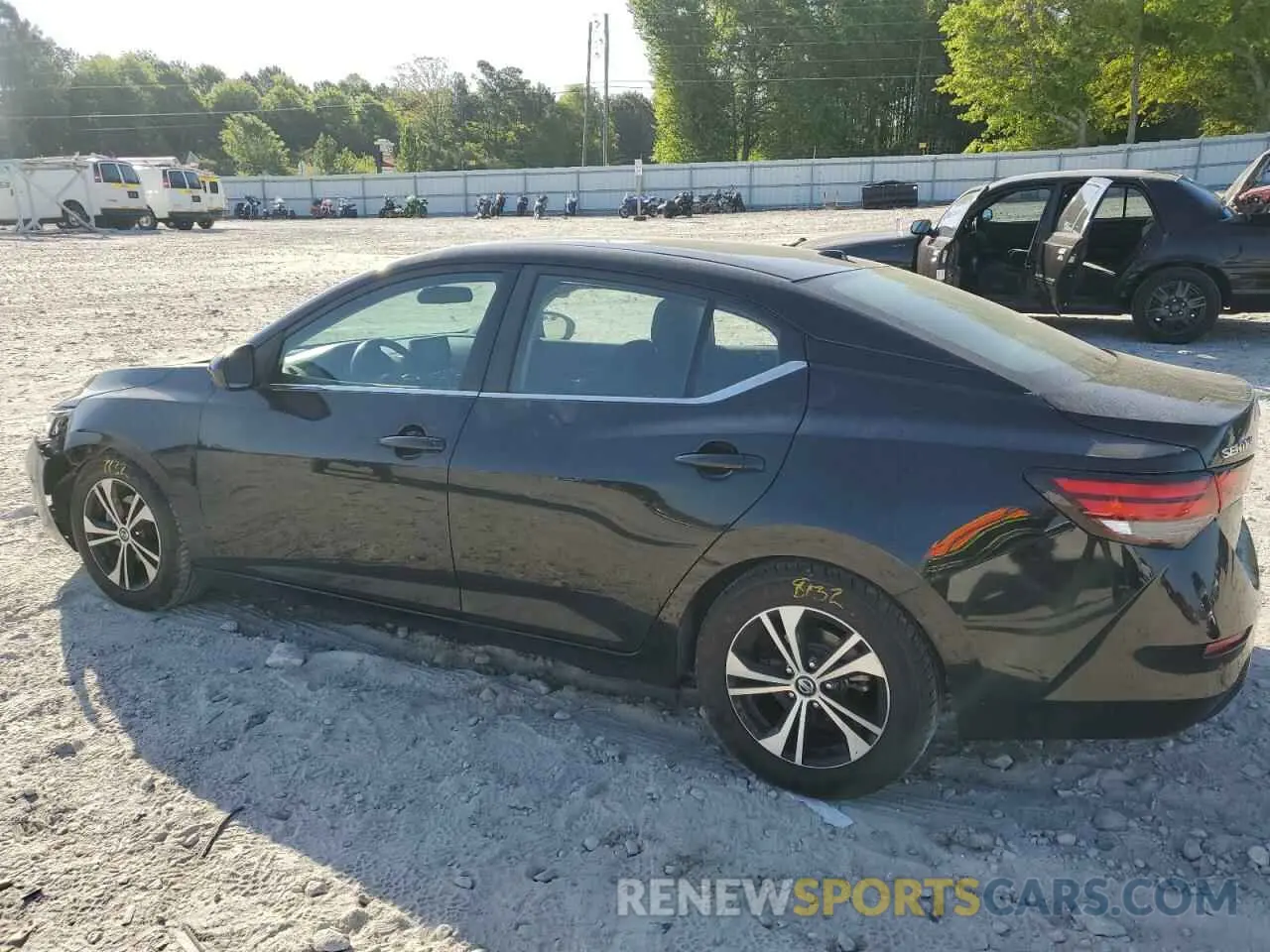 2 Photograph of a damaged car 3N1AB8CV5MY210158 NISSAN SENTRA 2021
