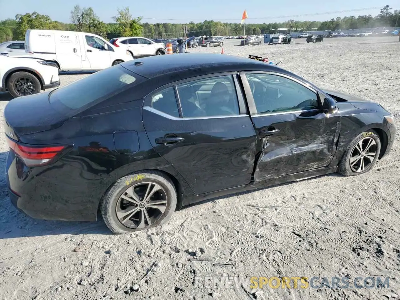 3 Photograph of a damaged car 3N1AB8CV5MY210158 NISSAN SENTRA 2021