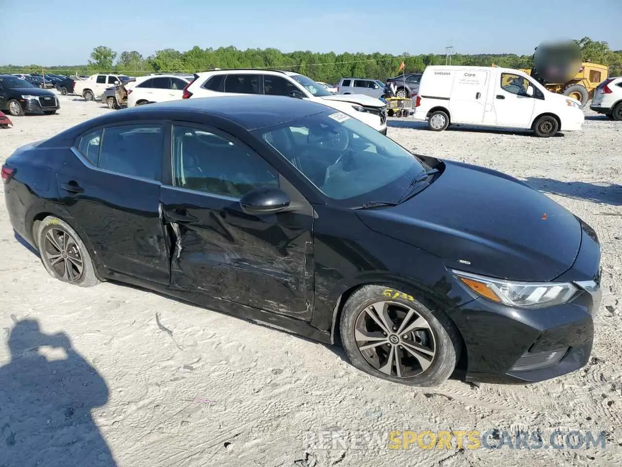 4 Photograph of a damaged car 3N1AB8CV5MY210158 NISSAN SENTRA 2021