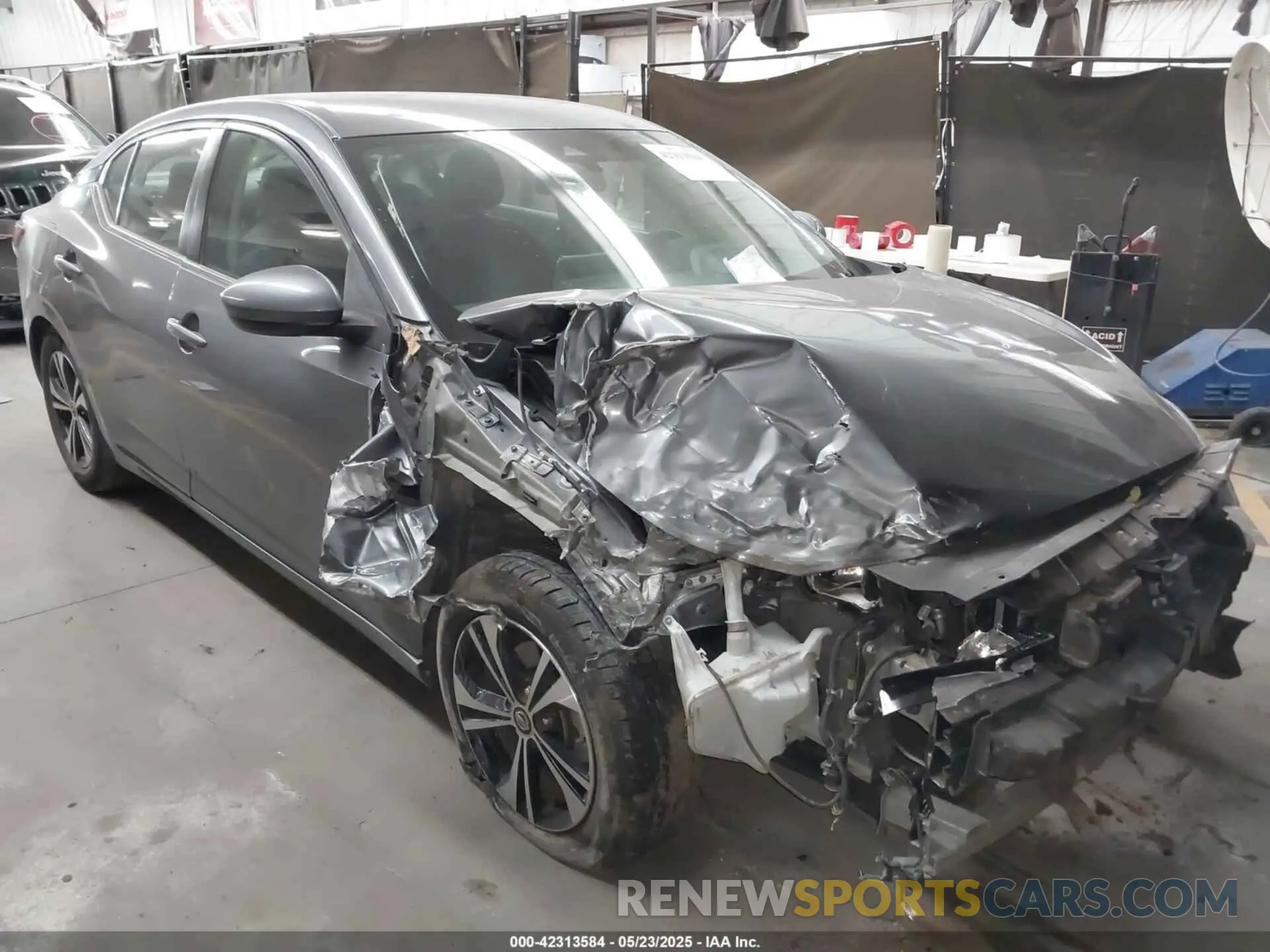 1 Photograph of a damaged car 3N1AB8CV5MY252488 NISSAN SENTRA 2021