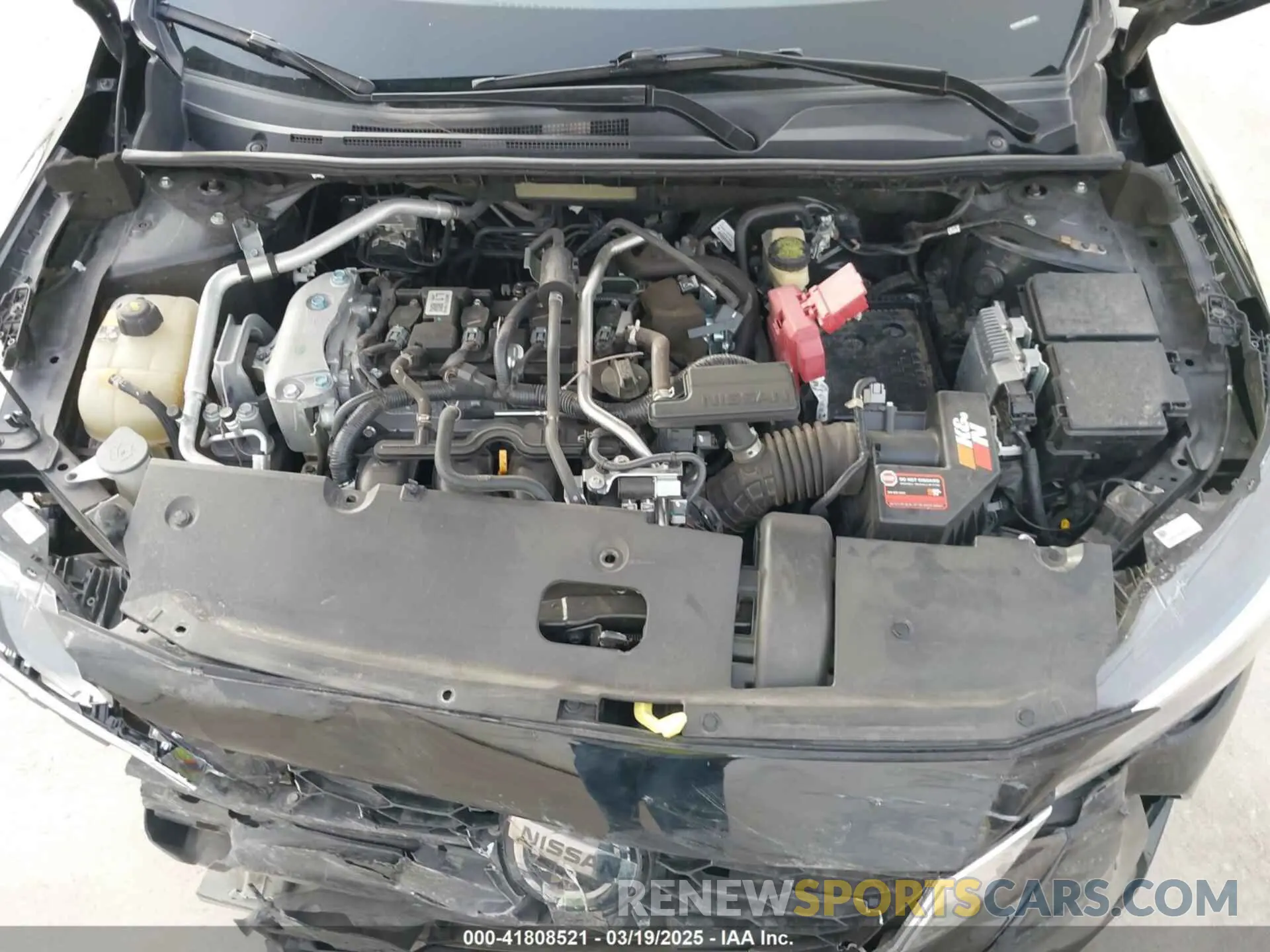 10 Photograph of a damaged car 3N1AB8CV5MY254726 NISSAN SENTRA 2021