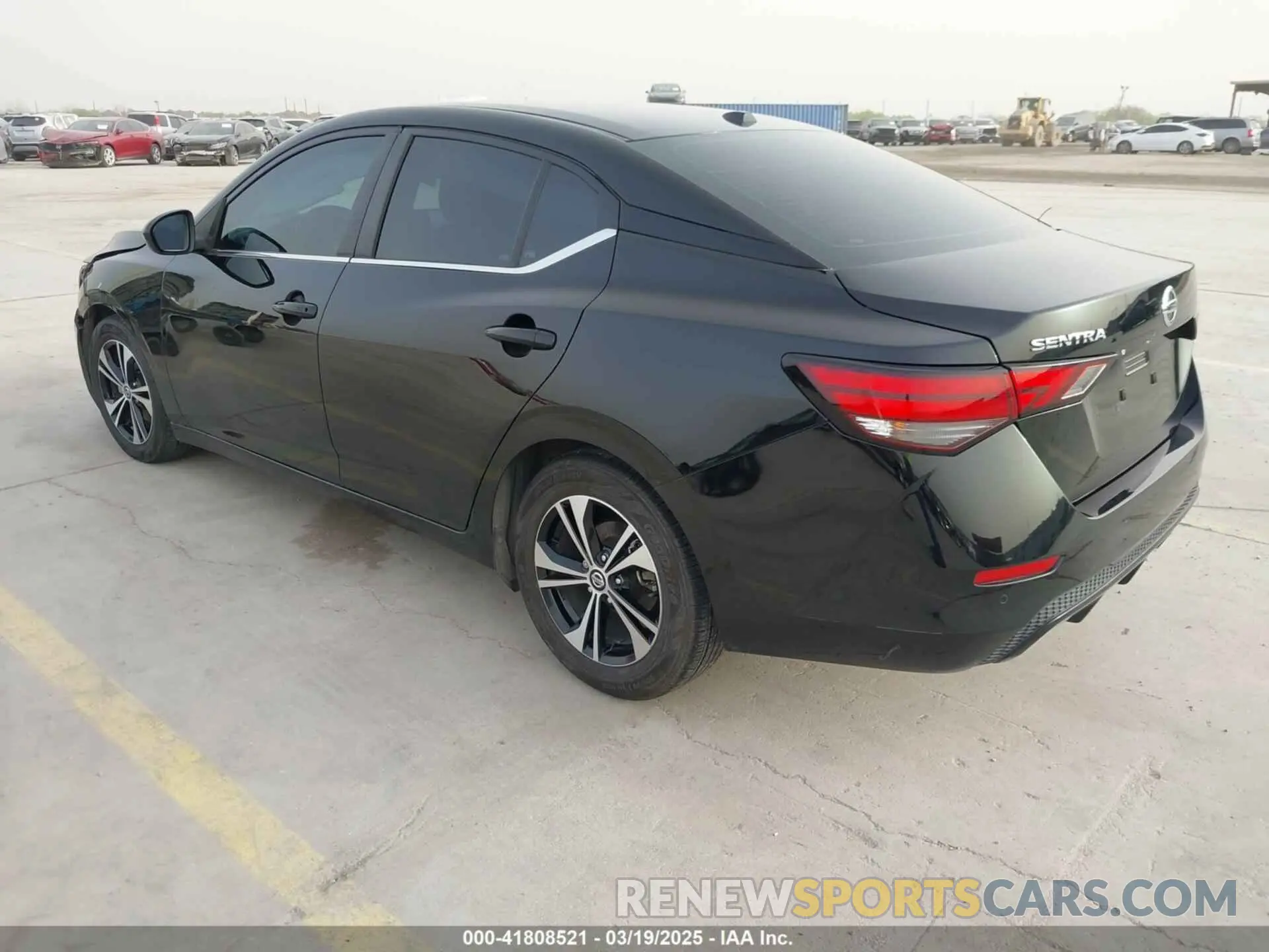 3 Photograph of a damaged car 3N1AB8CV5MY254726 NISSAN SENTRA 2021