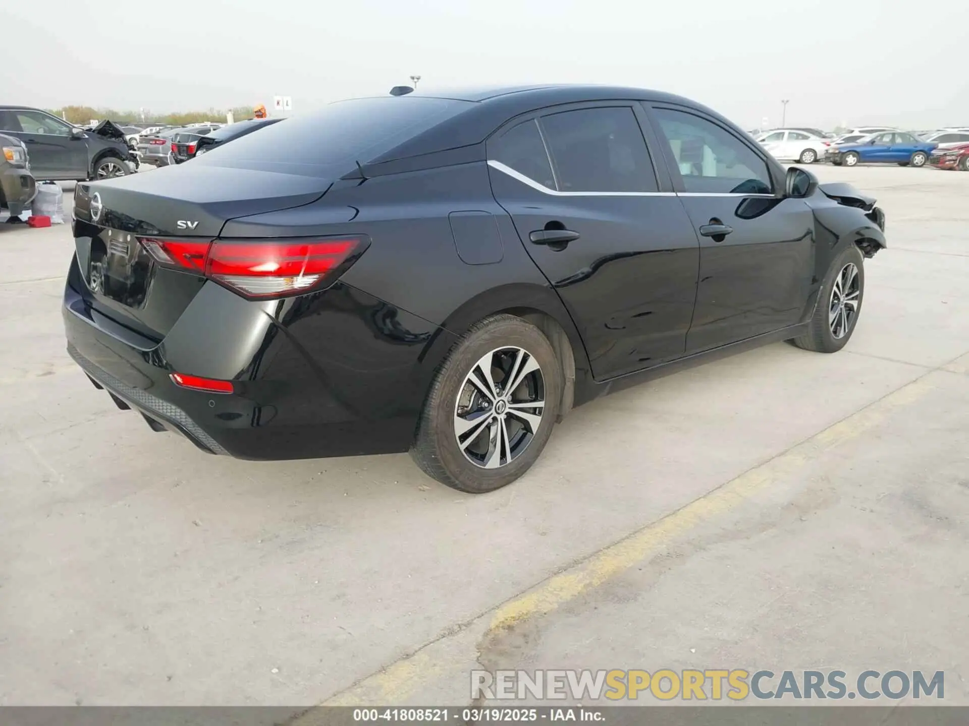 4 Photograph of a damaged car 3N1AB8CV5MY254726 NISSAN SENTRA 2021