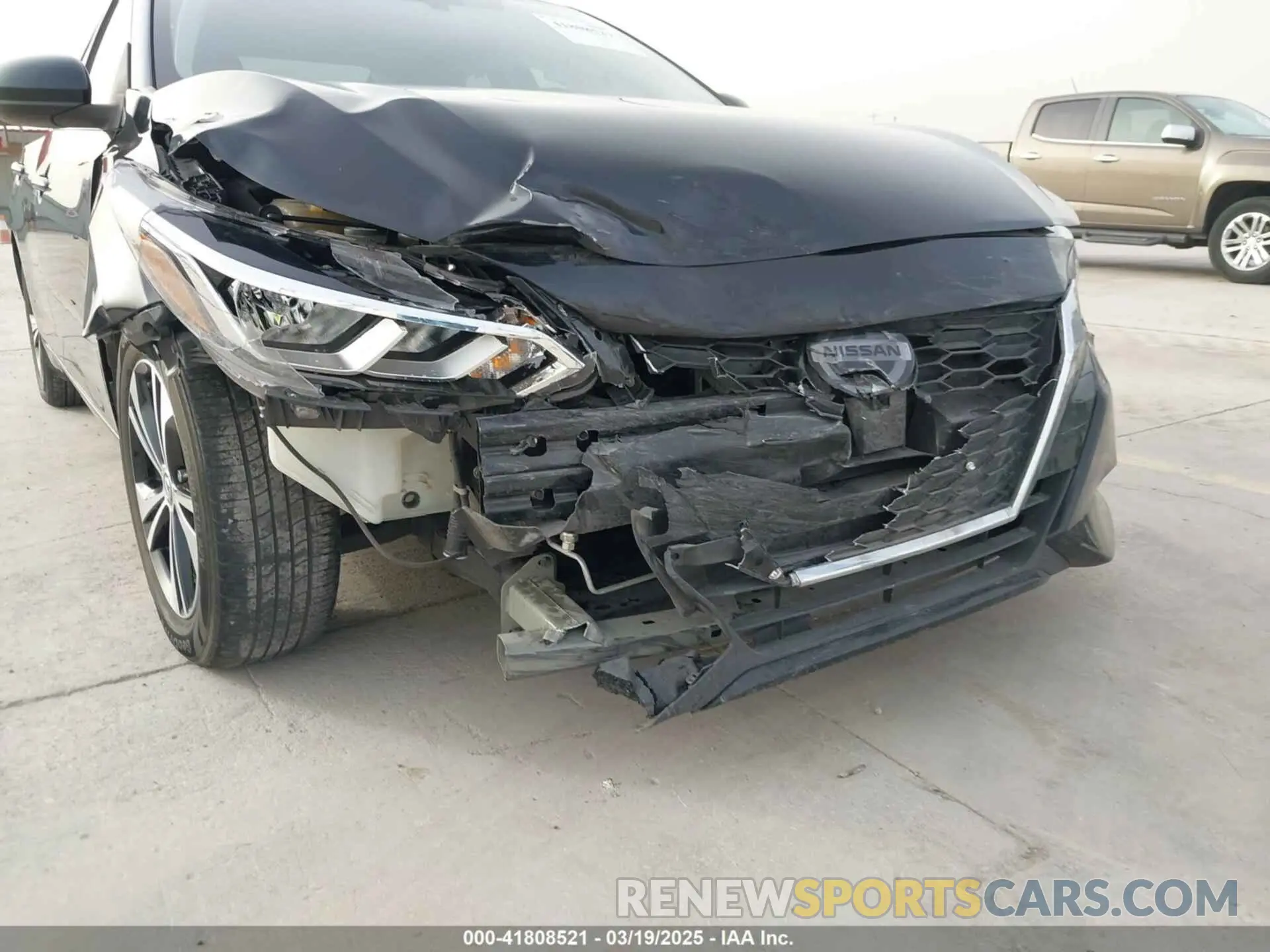 6 Photograph of a damaged car 3N1AB8CV5MY254726 NISSAN SENTRA 2021