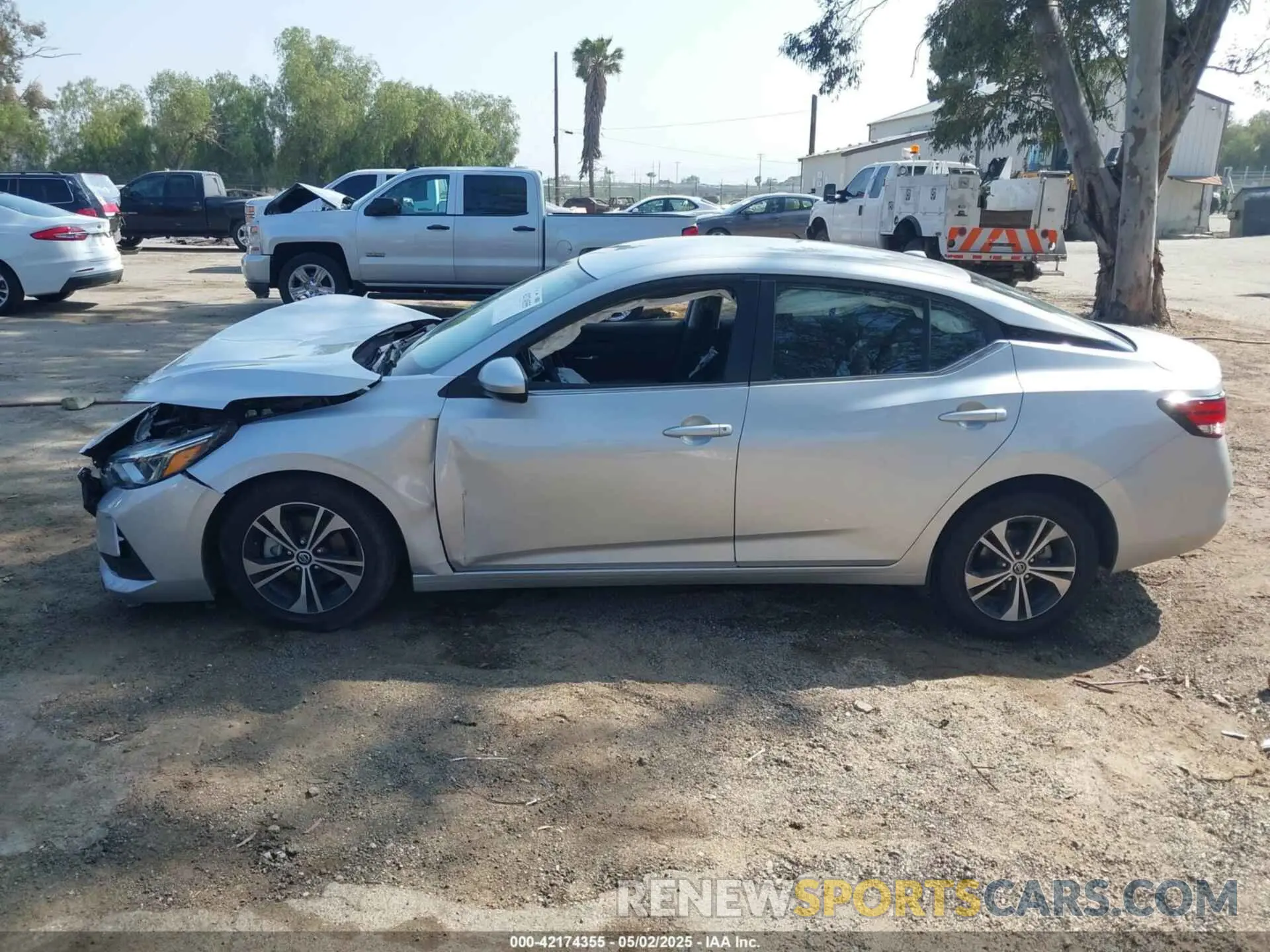 13 Photograph of a damaged car 3N1AB8CV5MY255441 NISSAN SENTRA 2021