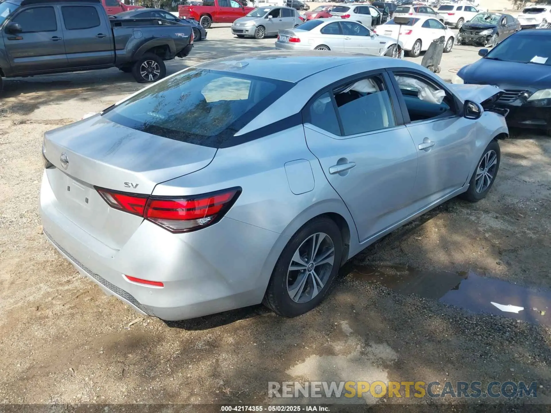 4 Photograph of a damaged car 3N1AB8CV5MY255441 NISSAN SENTRA 2021