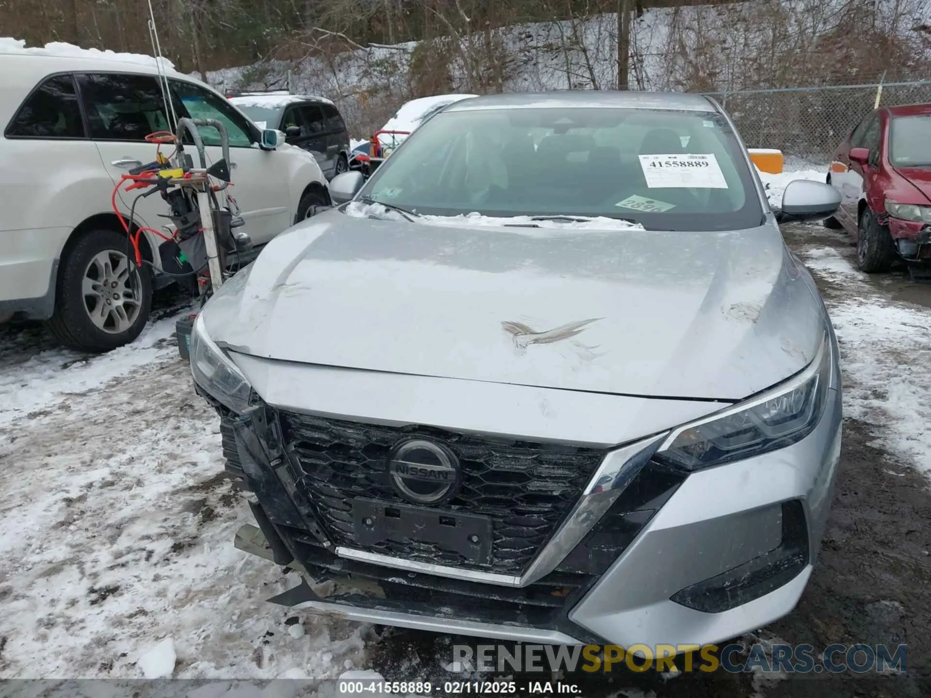 12 Photograph of a damaged car 3N1AB8CV5MY292750 NISSAN SENTRA 2021