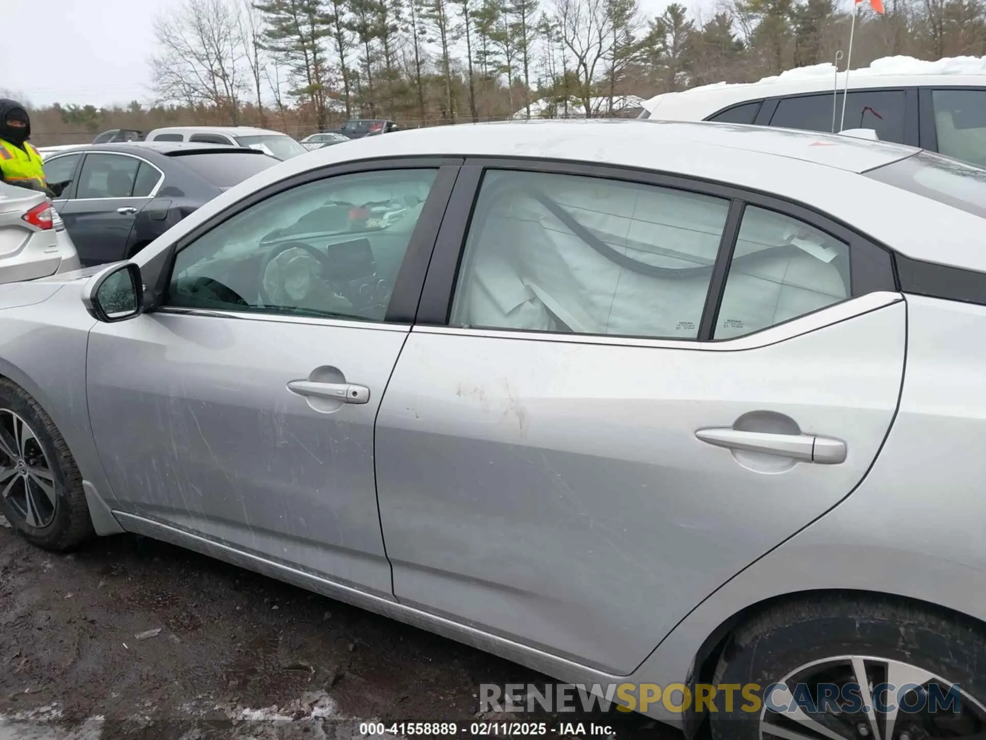 14 Photograph of a damaged car 3N1AB8CV5MY292750 NISSAN SENTRA 2021
