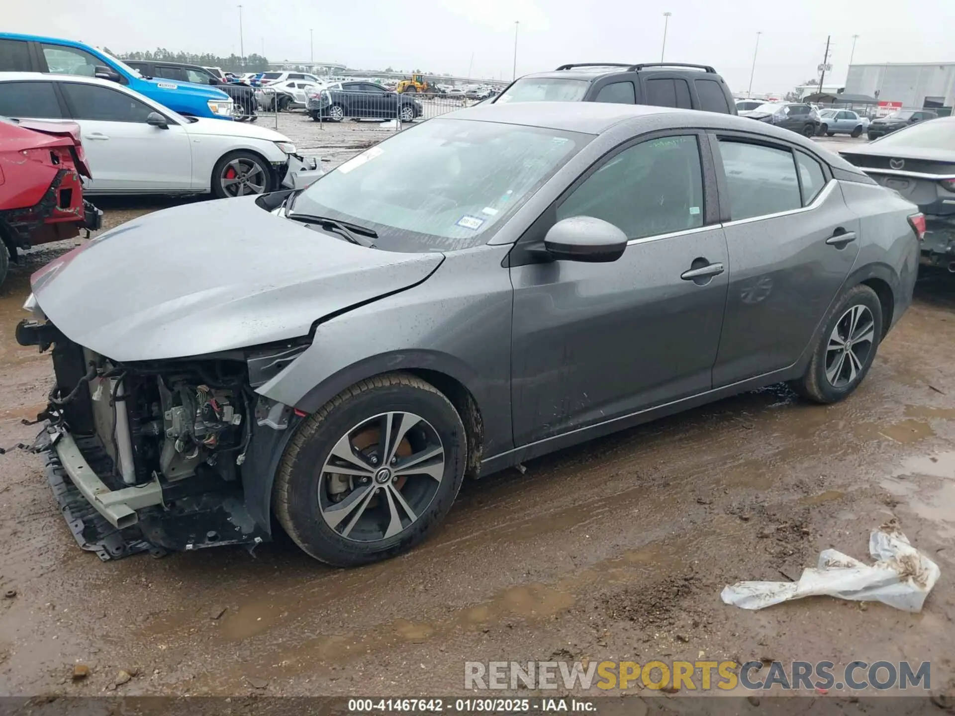 2 Фотография поврежденного автомобиля 3N1AB8CV5MY303570 NISSAN SENTRA 2021