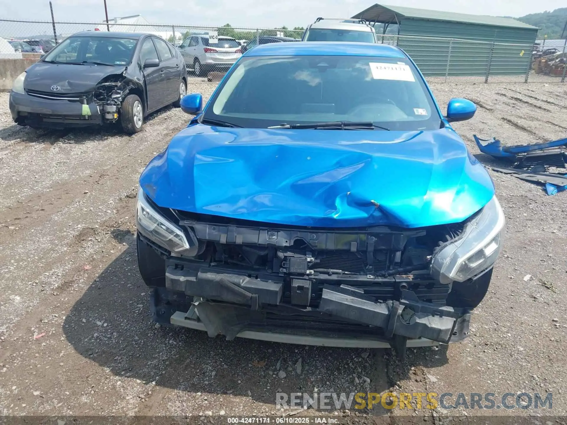 11 Фотография поврежденного автомобиля 3N1AB8CV5MY321423 NISSAN SENTRA 2021