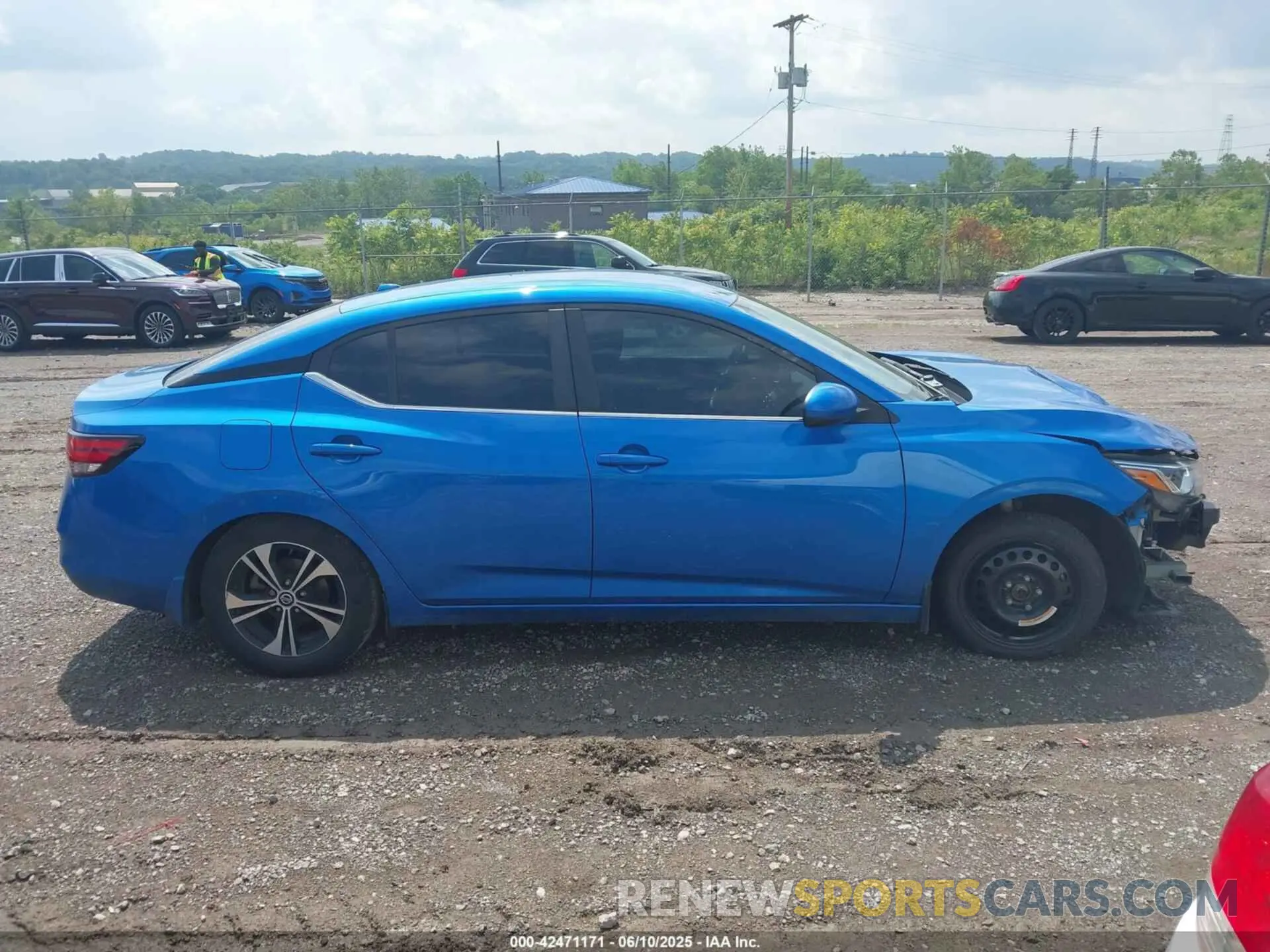 12 Фотография поврежденного автомобиля 3N1AB8CV5MY321423 NISSAN SENTRA 2021