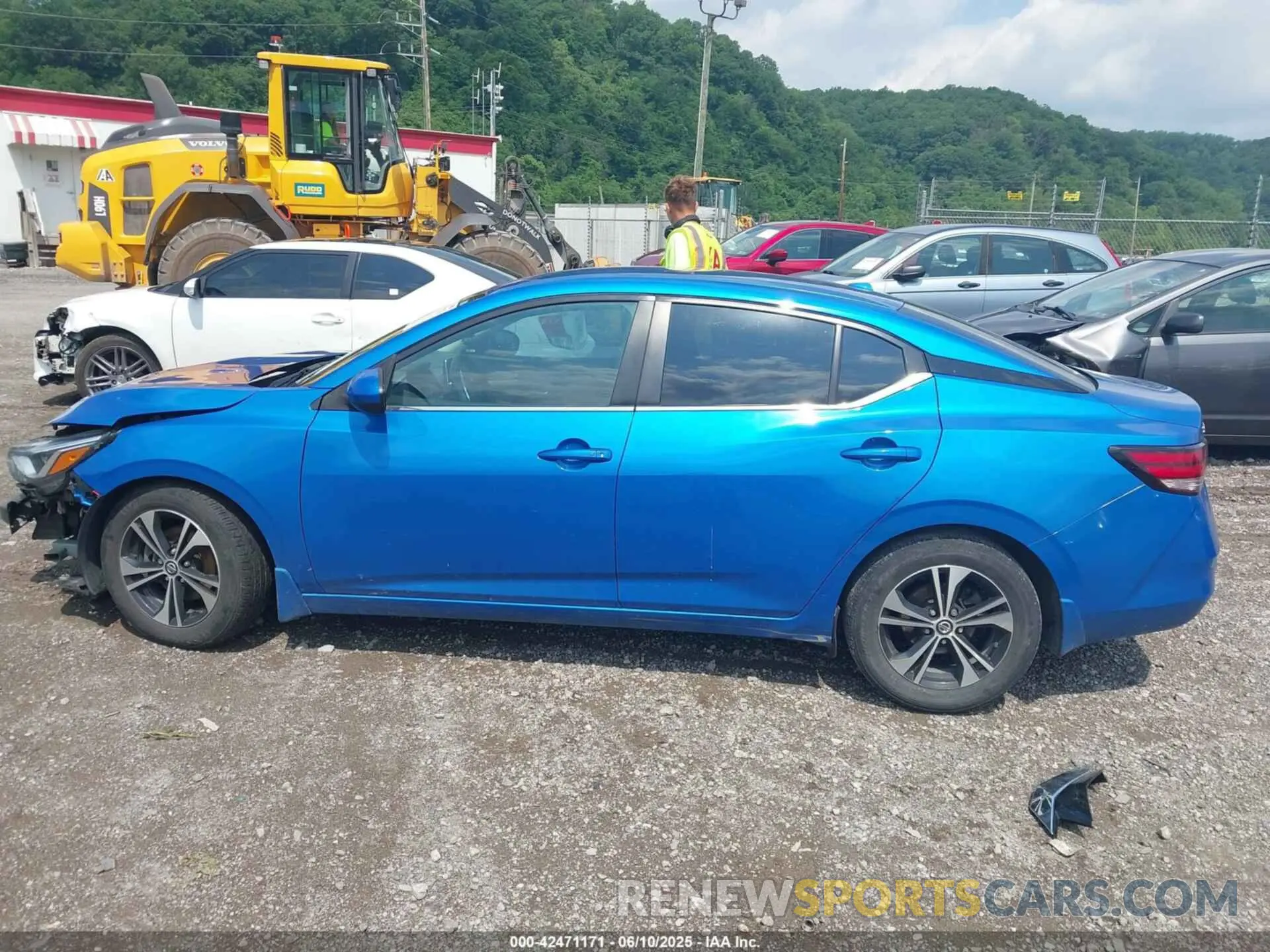 13 Фотография поврежденного автомобиля 3N1AB8CV5MY321423 NISSAN SENTRA 2021