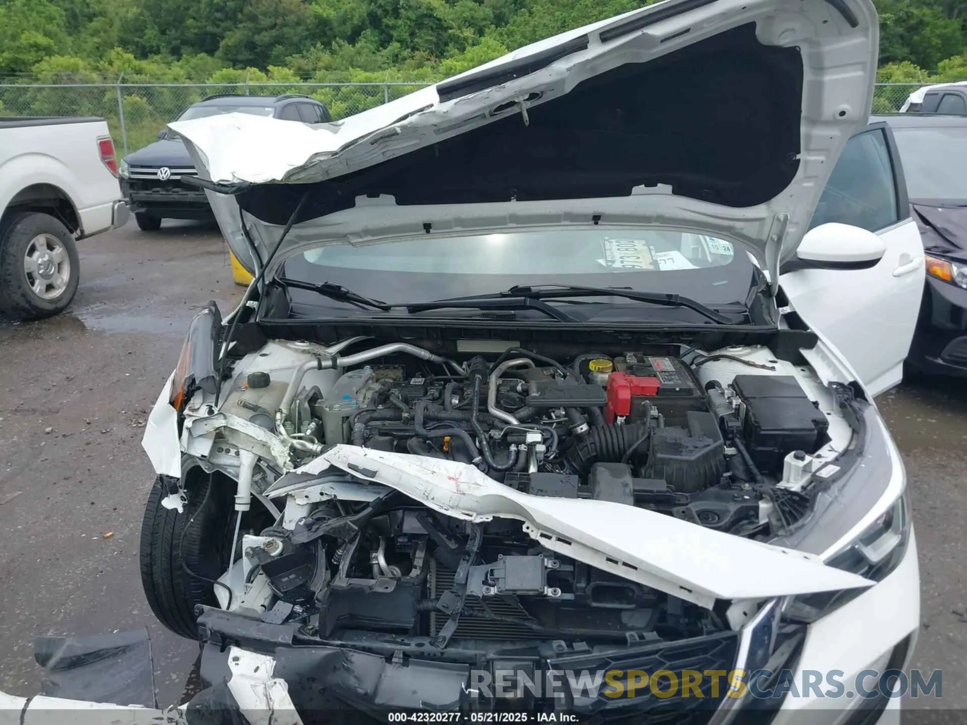 10 Фотография поврежденного автомобиля 3N1AB8CV5MY325729 NISSAN SENTRA 2021
