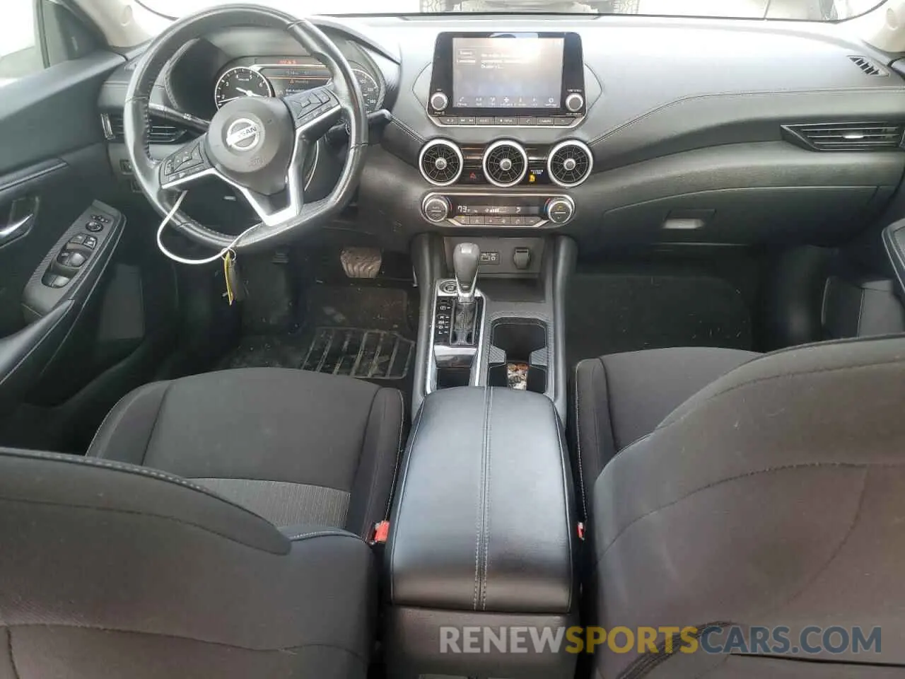 8 Фотография поврежденного автомобиля 3N1AB8CV5MY327626 NISSAN SENTRA 2021