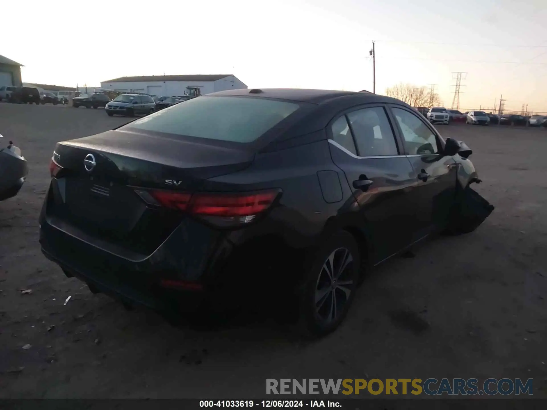 4 Фотография поврежденного автомобиля 3N1AB8CV6MY203140 NISSAN SENTRA 2021