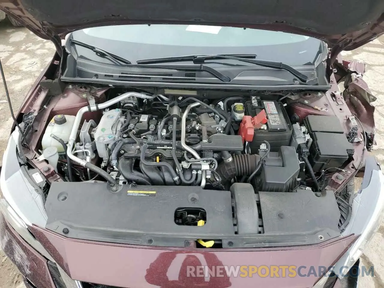 12 Photograph of a damaged car 3N1AB8CV6MY212209 NISSAN SENTRA 2021