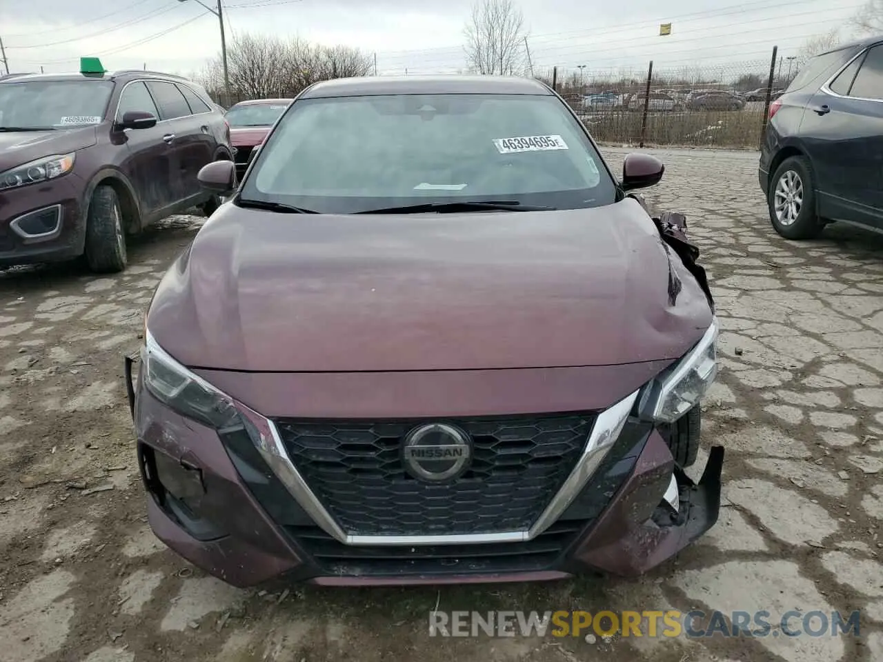 5 Photograph of a damaged car 3N1AB8CV6MY212209 NISSAN SENTRA 2021