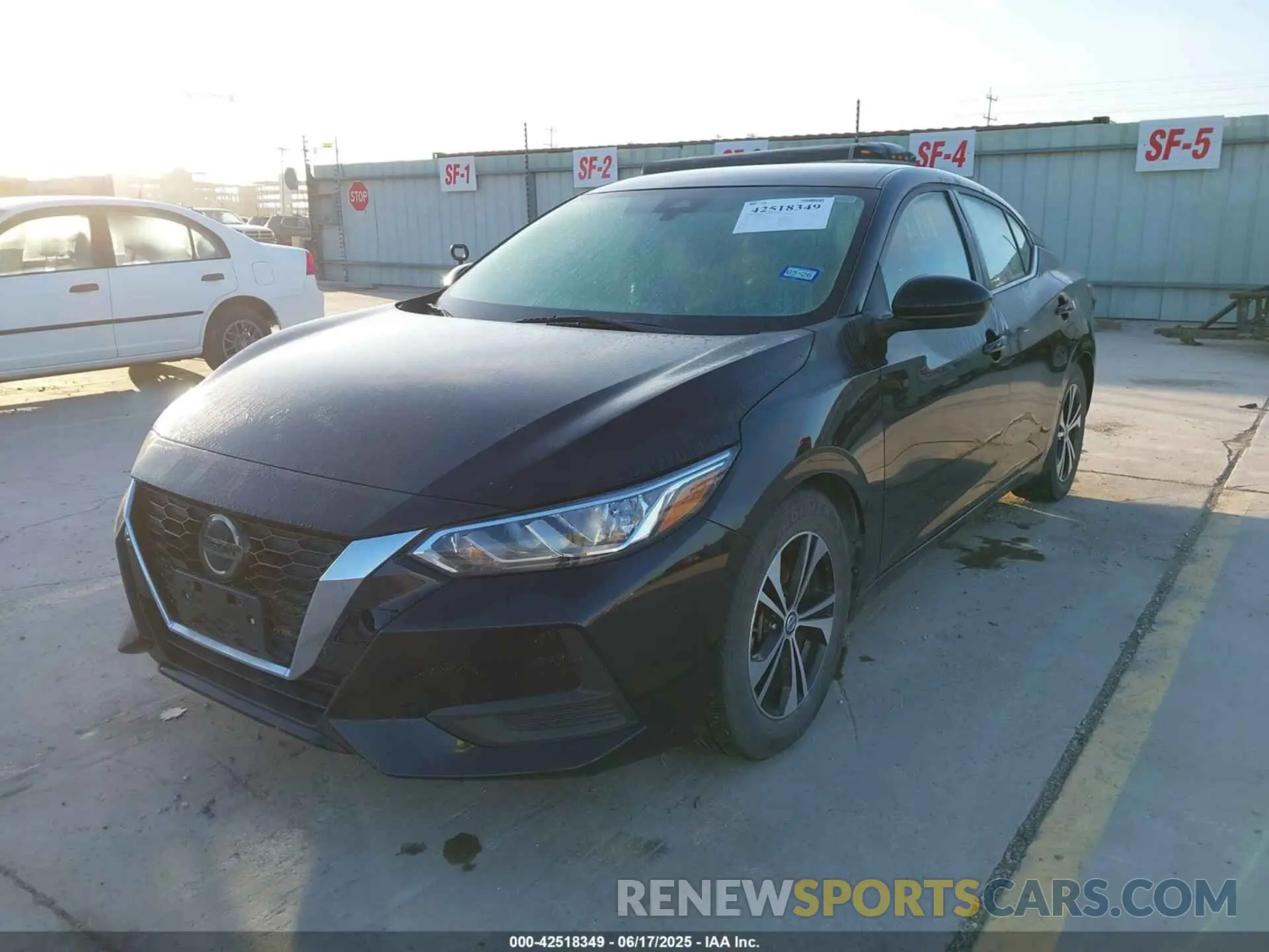 2 Photograph of a damaged car 3N1AB8CV6MY253486 NISSAN SENTRA 2021