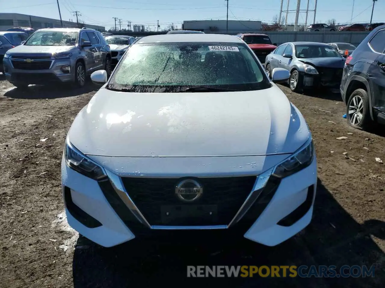 5 Фотография поврежденного автомобиля 3N1AB8CV6MY263418 NISSAN SENTRA 2021
