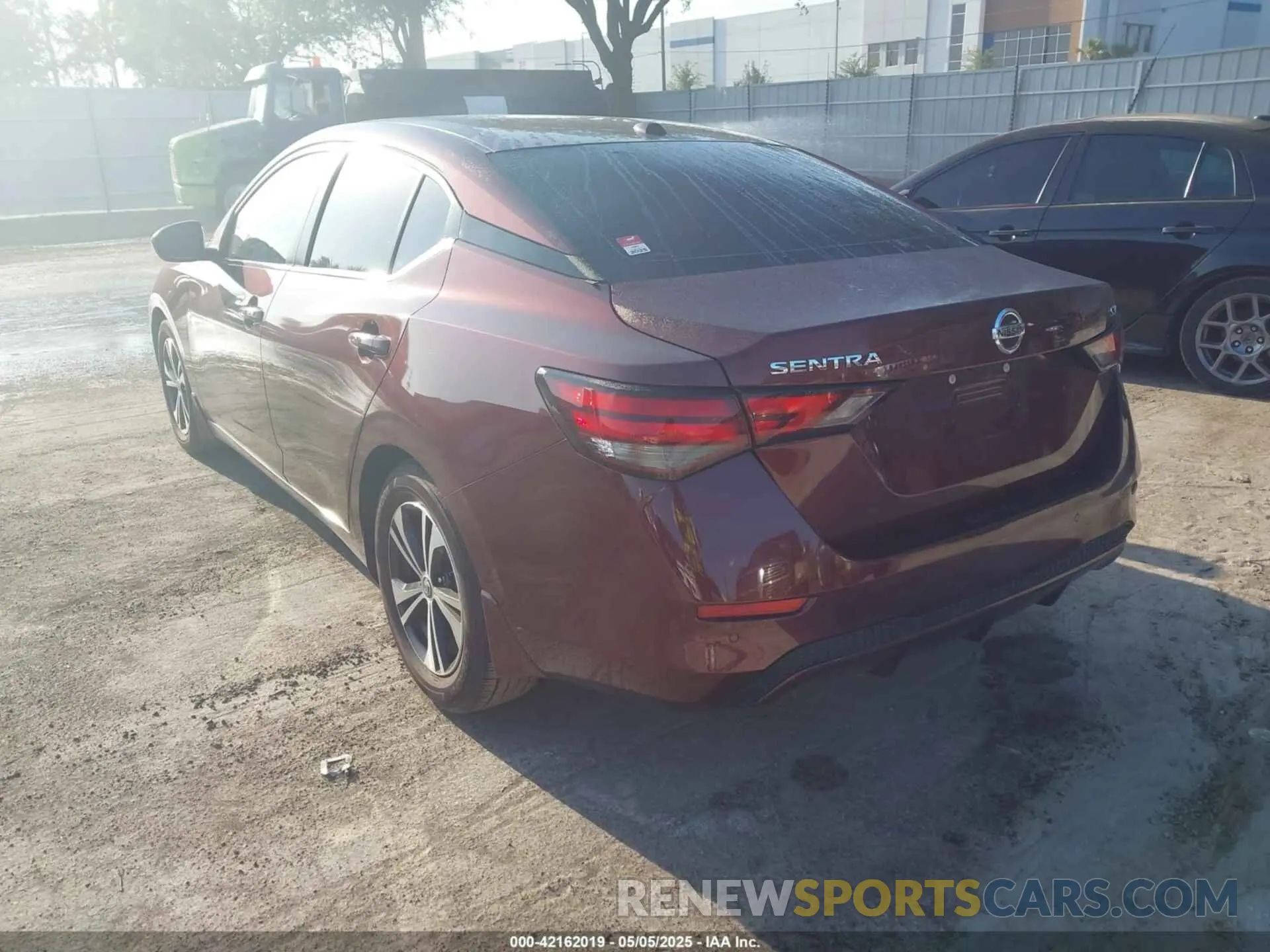 3 Photograph of a damaged car 3N1AB8CV6MY267856 NISSAN SENTRA 2021