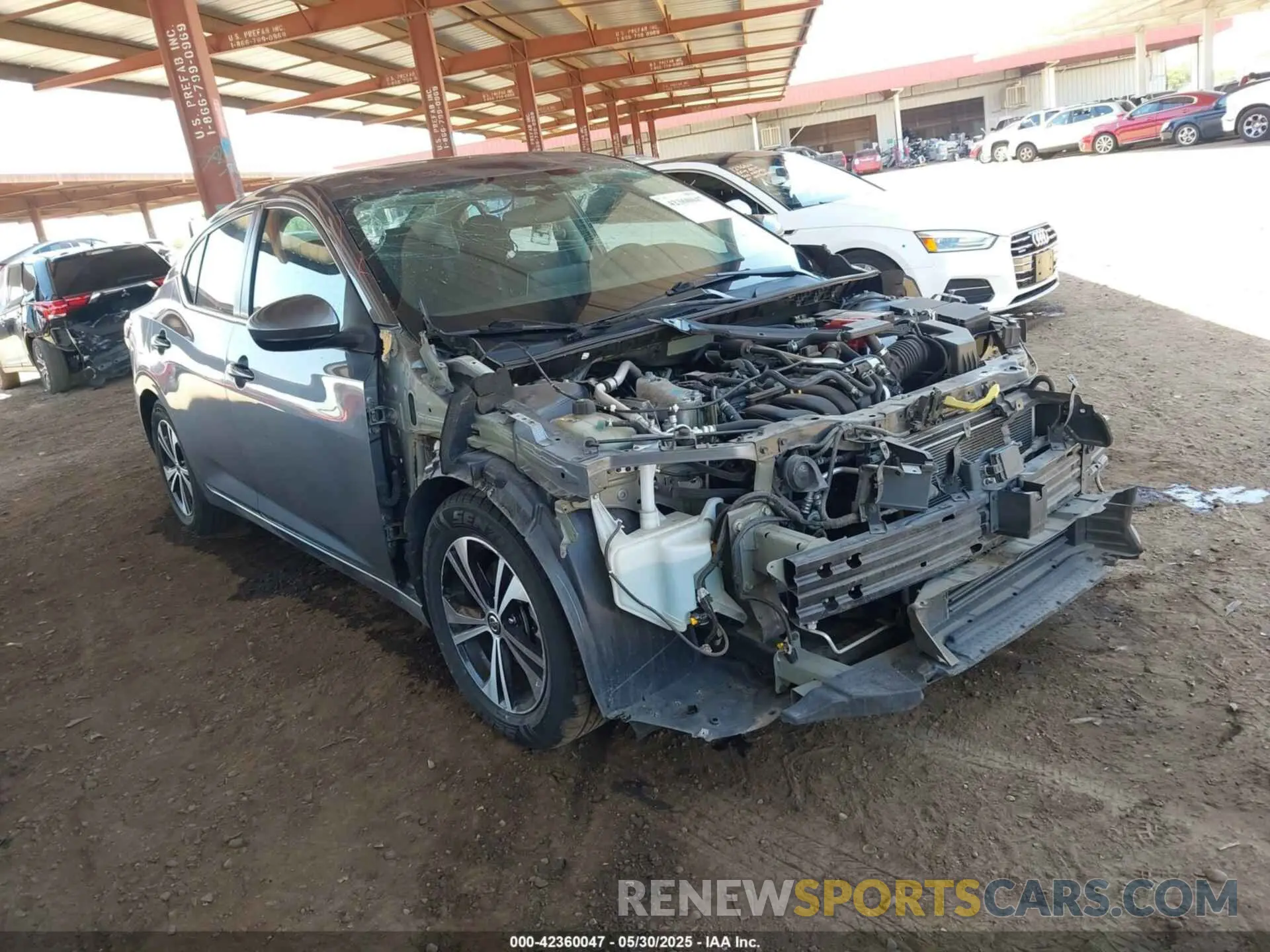 1 Фотография поврежденного автомобиля 3N1AB8CV6MY269509 NISSAN SENTRA 2021