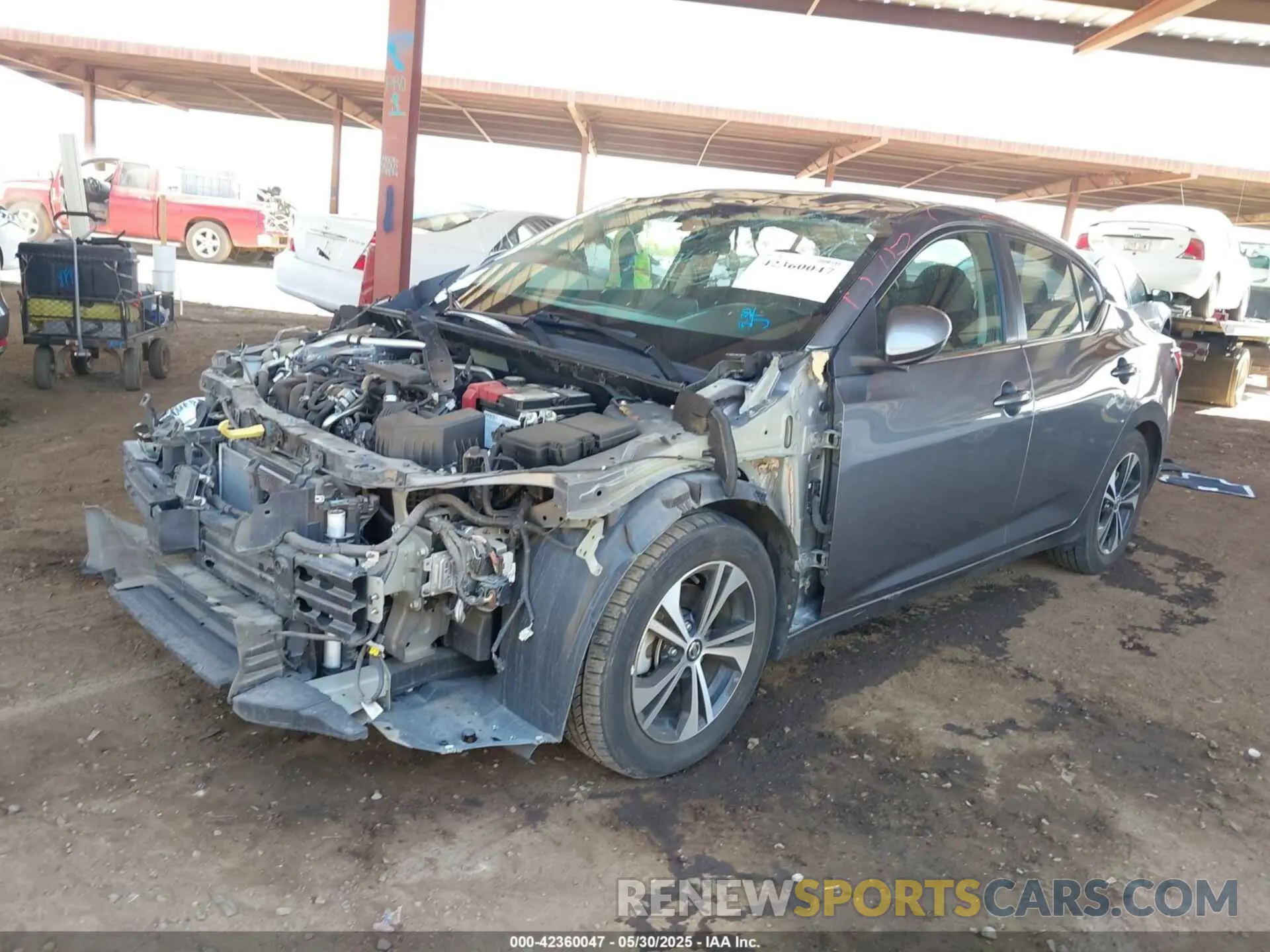 19 Фотография поврежденного автомобиля 3N1AB8CV6MY269509 NISSAN SENTRA 2021