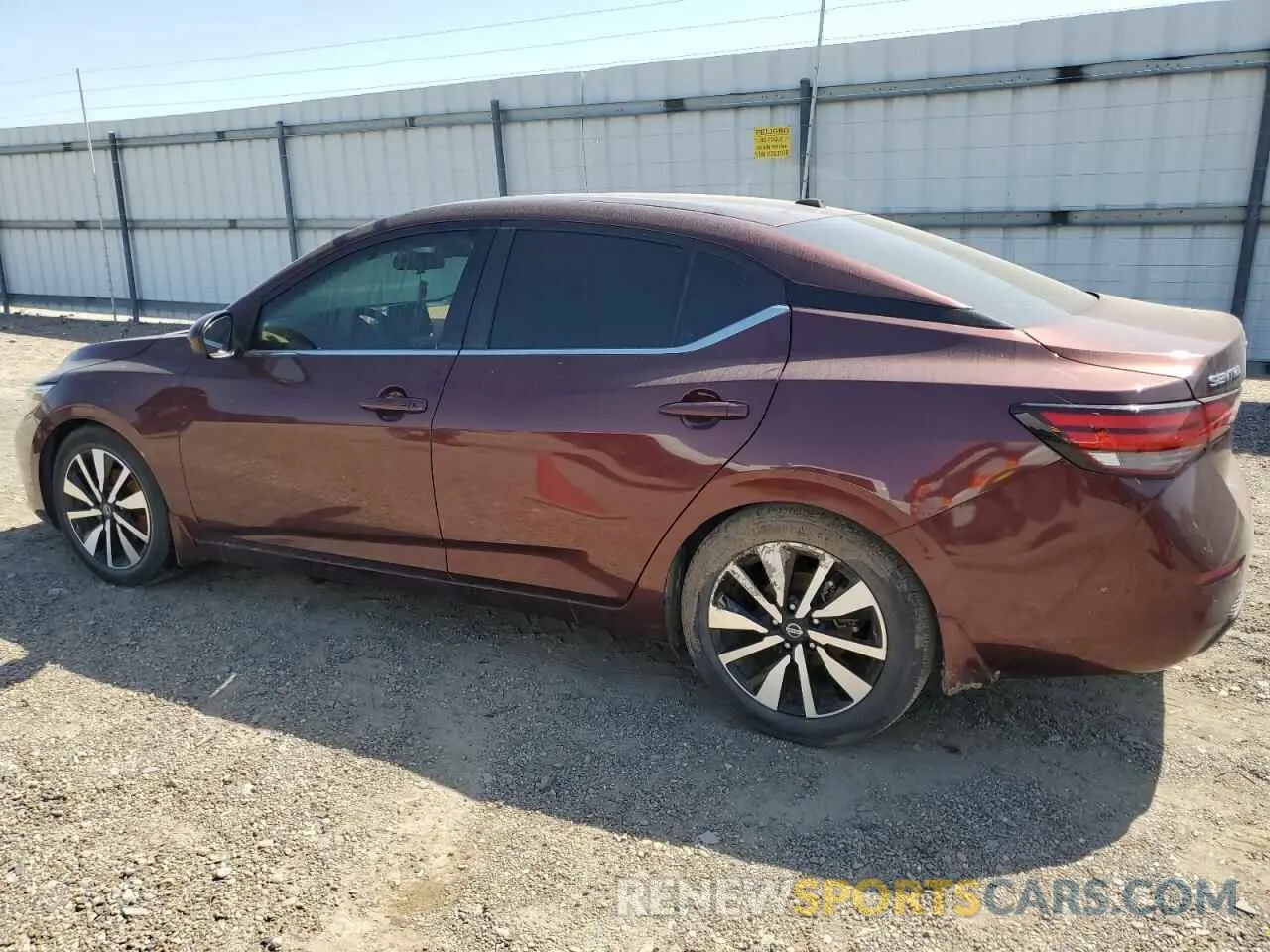 2 Photograph of a damaged car 3N1AB8CV6MY269848 NISSAN SENTRA 2021