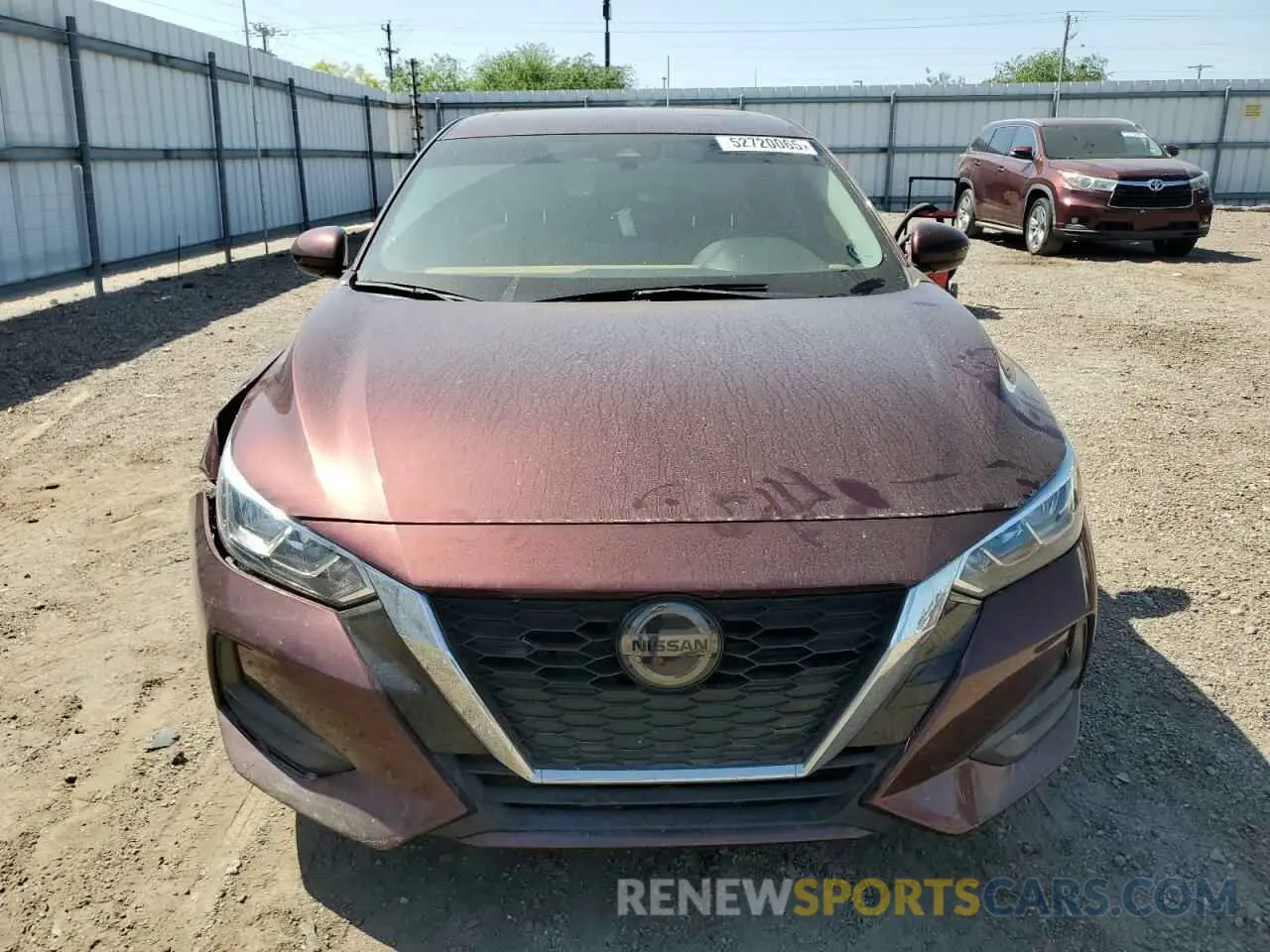 5 Photograph of a damaged car 3N1AB8CV6MY269848 NISSAN SENTRA 2021