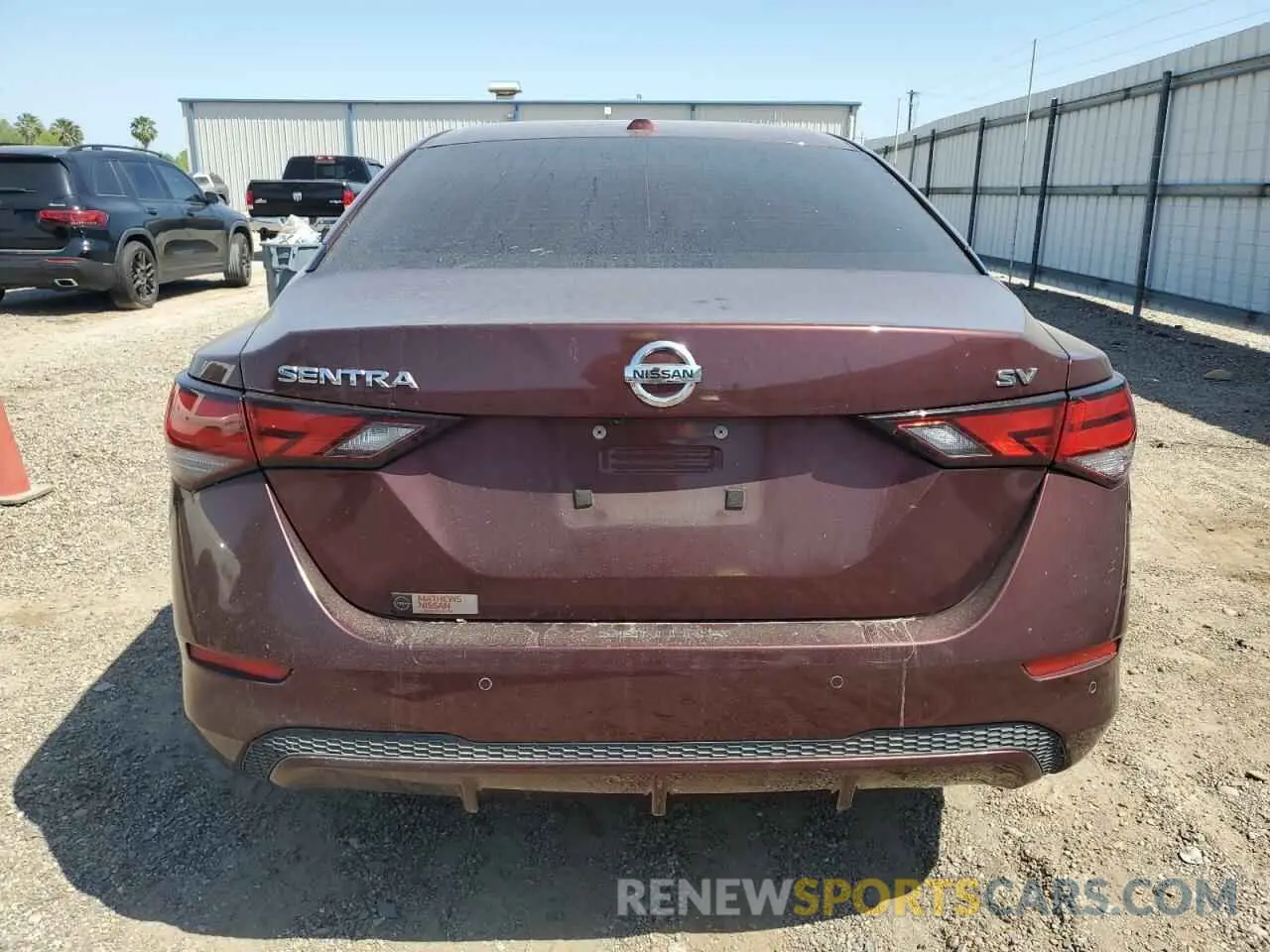 6 Photograph of a damaged car 3N1AB8CV6MY269848 NISSAN SENTRA 2021