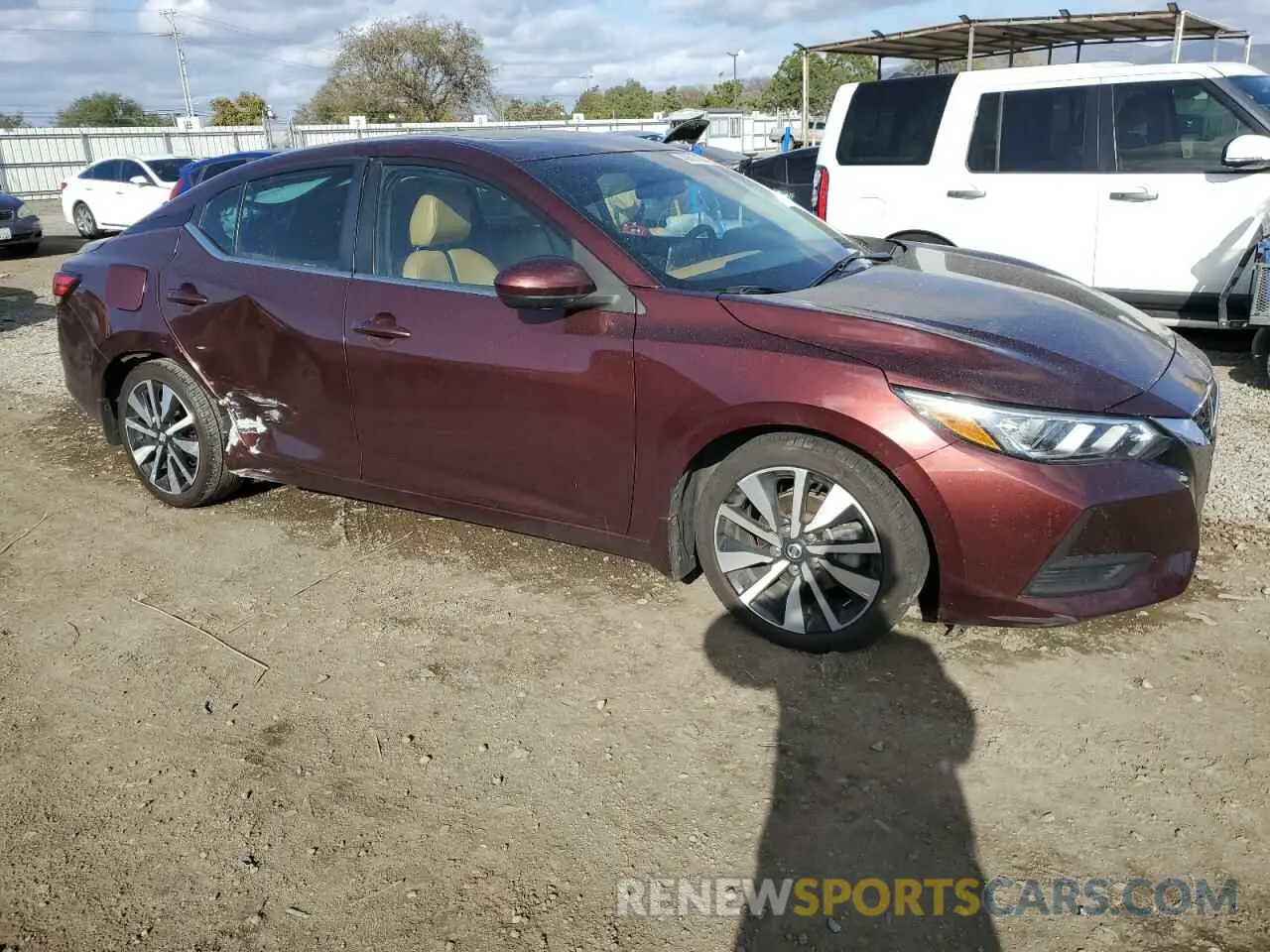 4 Фотография поврежденного автомобиля 3N1AB8CV6MY275892 NISSAN SENTRA 2021