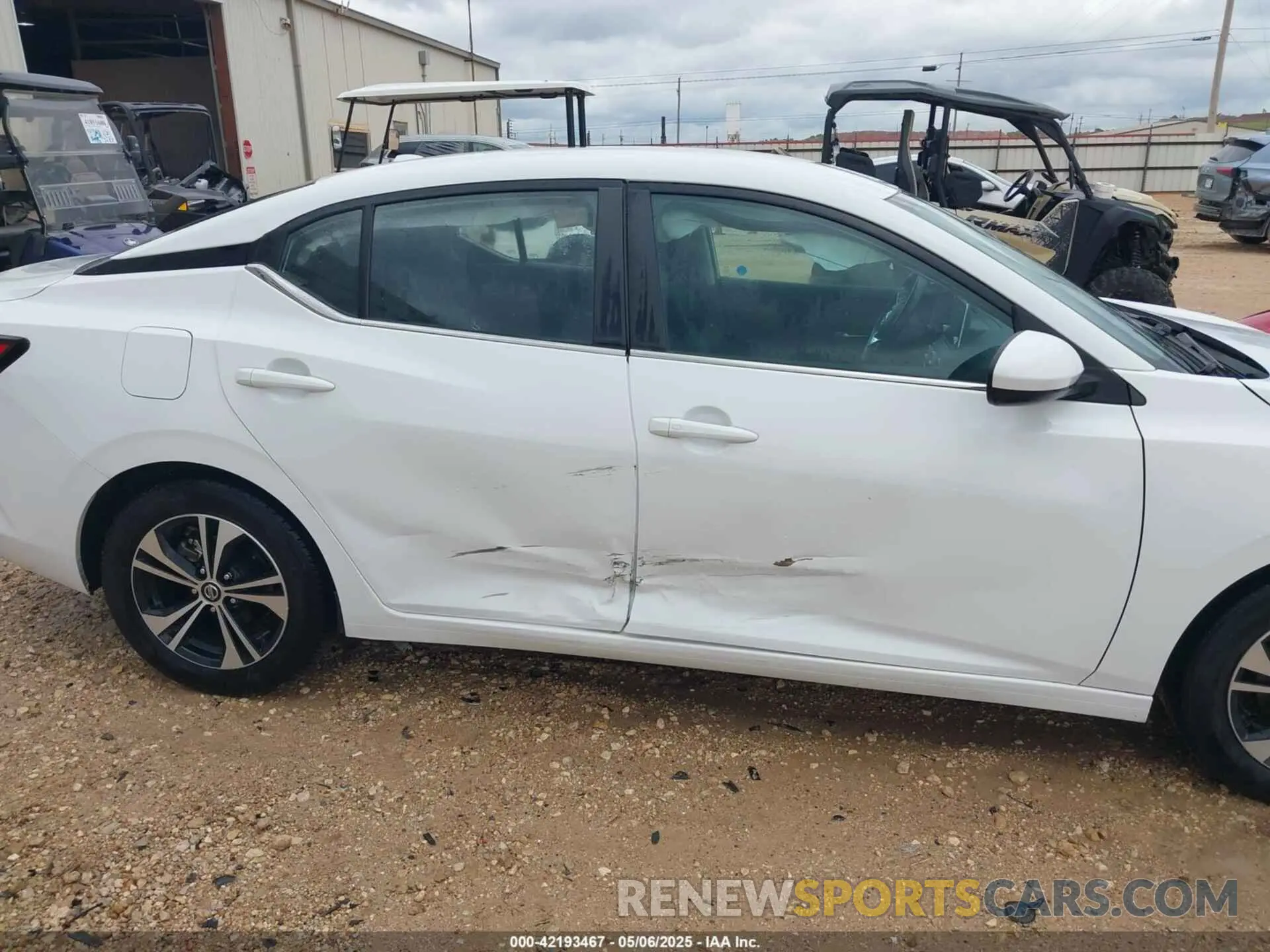 17 Photograph of a damaged car 3N1AB8CV6MY295057 NISSAN SENTRA 2021