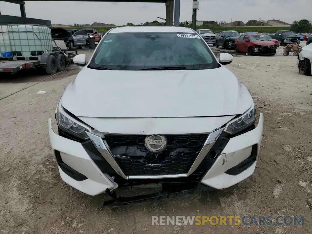 5 Photograph of a damaged car 3N1AB8CV6MY295933 NISSAN SENTRA 2021