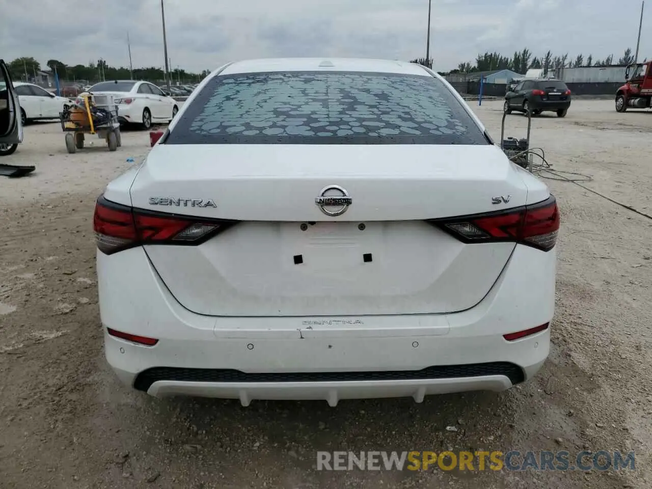 6 Photograph of a damaged car 3N1AB8CV6MY295933 NISSAN SENTRA 2021