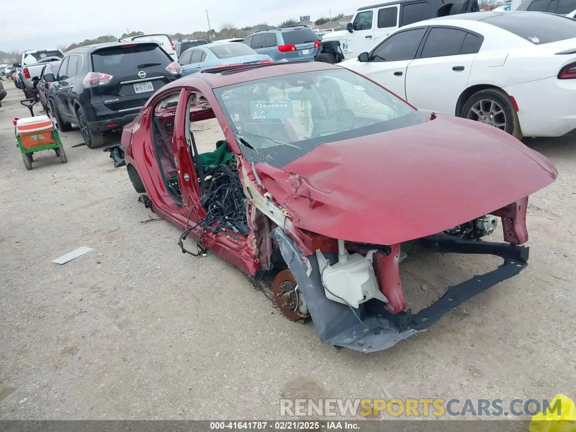 1 Фотография поврежденного автомобиля 3N1AB8CV6MY296760 NISSAN SENTRA 2021