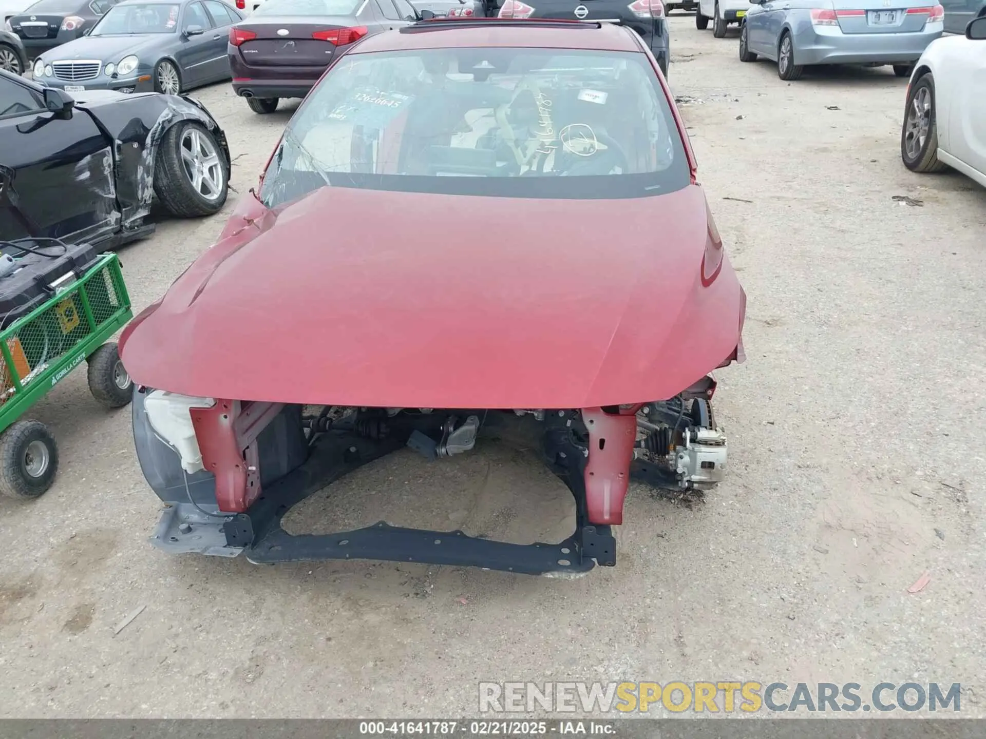 11 Фотография поврежденного автомобиля 3N1AB8CV6MY296760 NISSAN SENTRA 2021