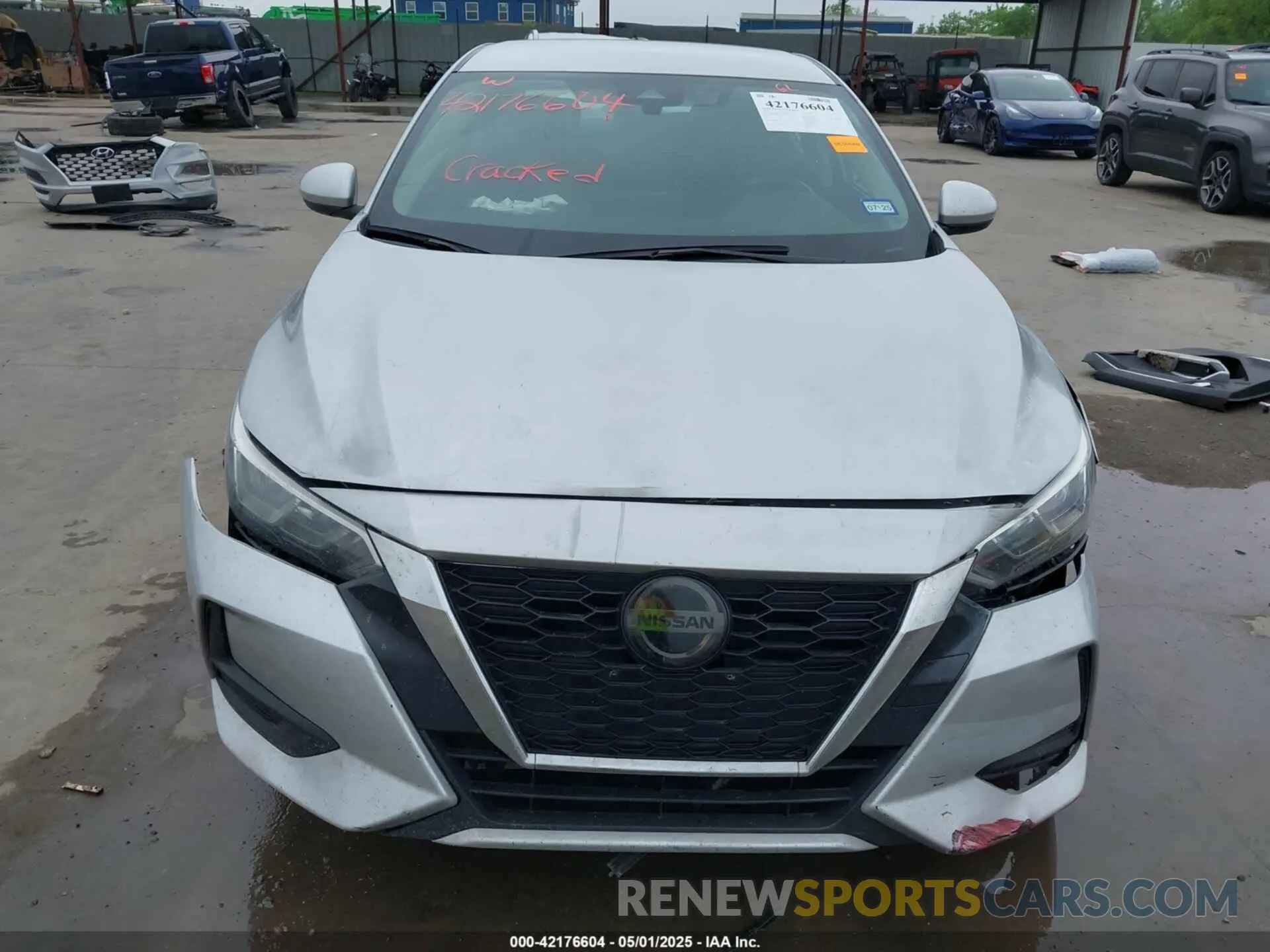 6 Фотография поврежденного автомобиля 3N1AB8CV6MY311600 NISSAN SENTRA 2021