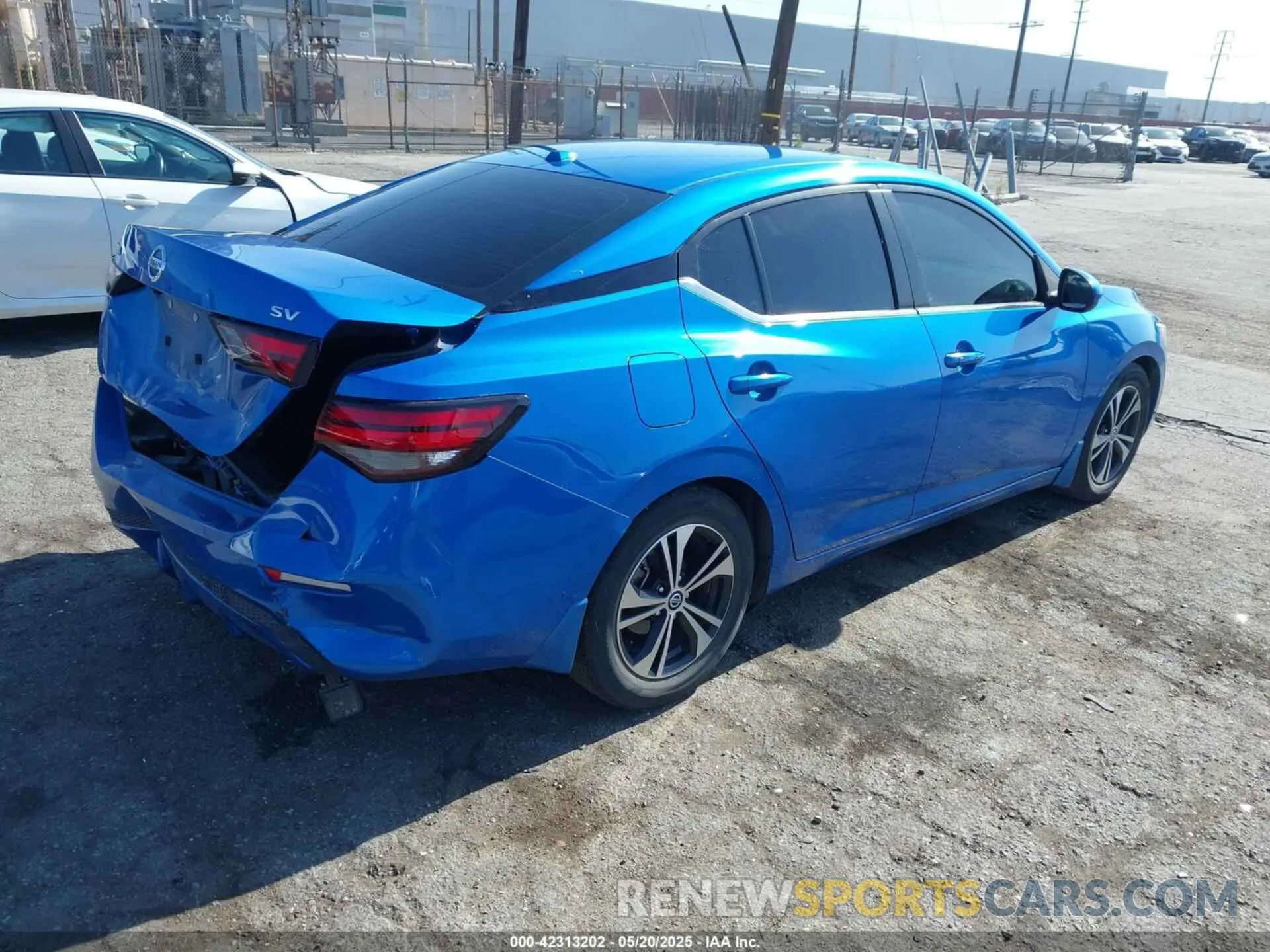 4 Фотография поврежденного автомобиля 3N1AB8CV6MY313038 NISSAN SENTRA 2021